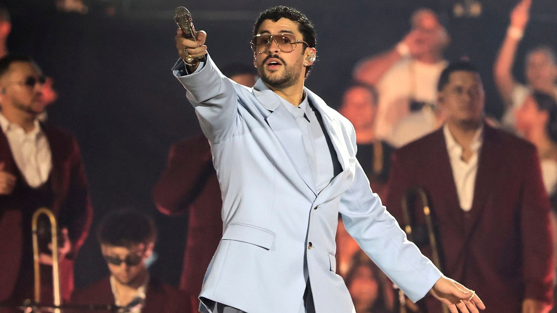 Bad Bunny, en su concierto en Puerto Rico