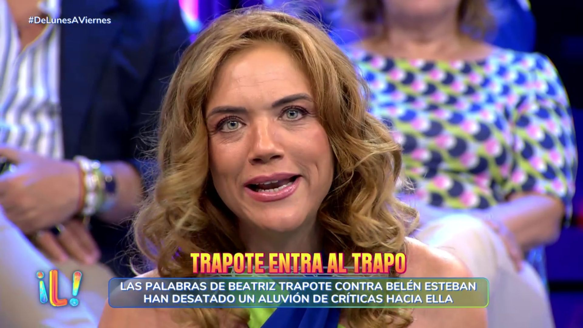 Beatriz Trapote, tajante, responde a las críticas tras defender a Juls y carga contra los “palmeros” de Belén Esteban Beatriz Trapote, tajante, responde a las críticas tras defender a Juls y carga contra los “palmeros” de Belén Esteban