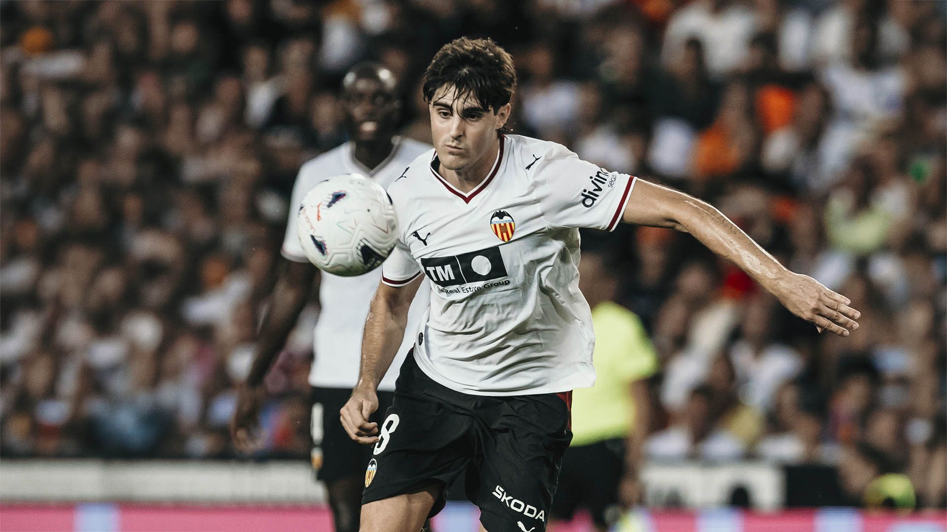 Javi Guerra en Mestalla
