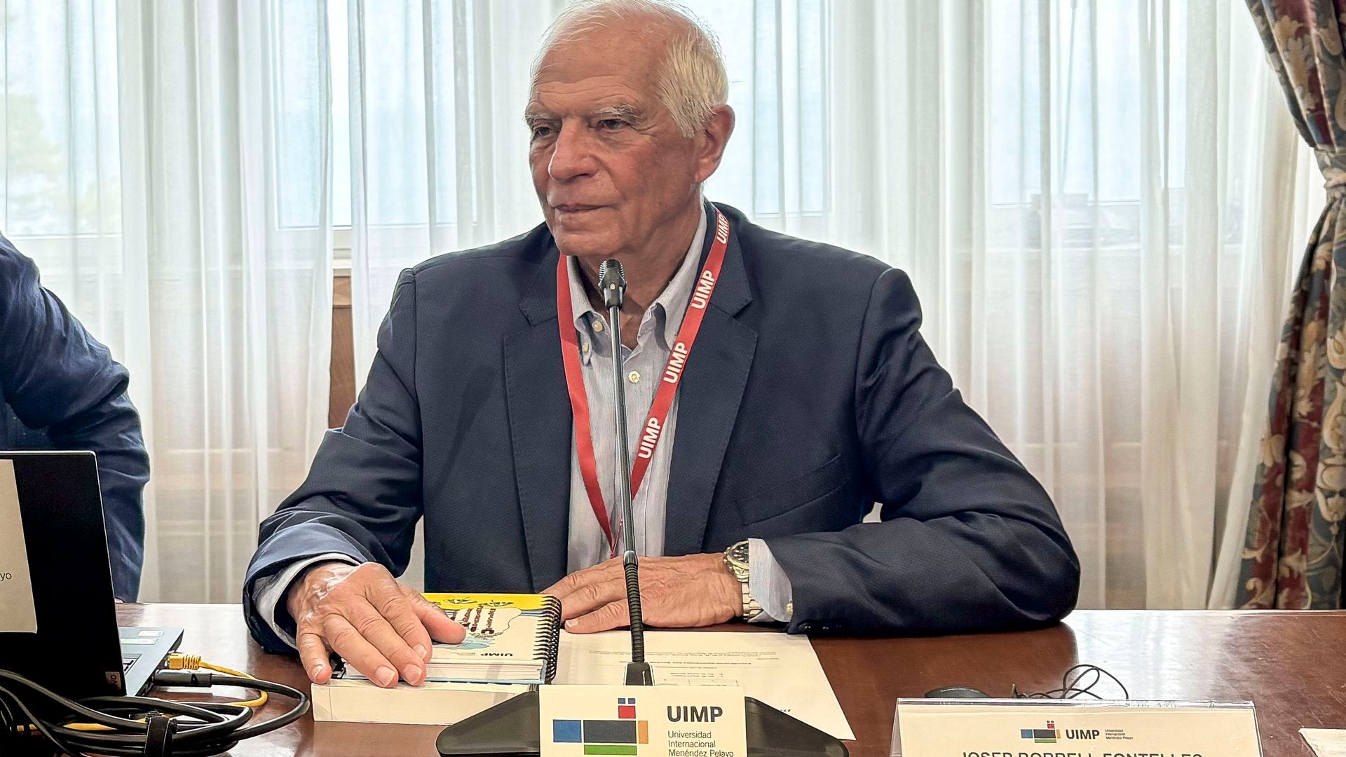 Josep Borrell reprocha a Europa respuesta "histérica y desproporcionada" a la situación en Ceuta Josep Borrell reprocha a Europa respuesta "histérica y desproporcionada" a la situación en Ceuta