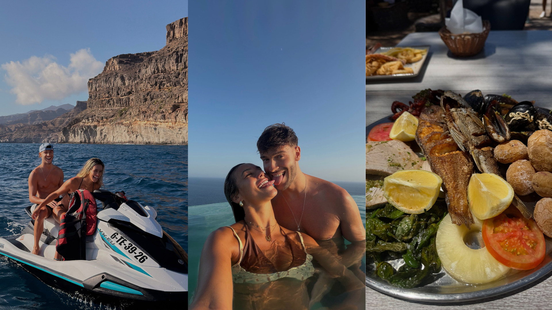 Las vacaciones de Leila y David en Gran Canaria