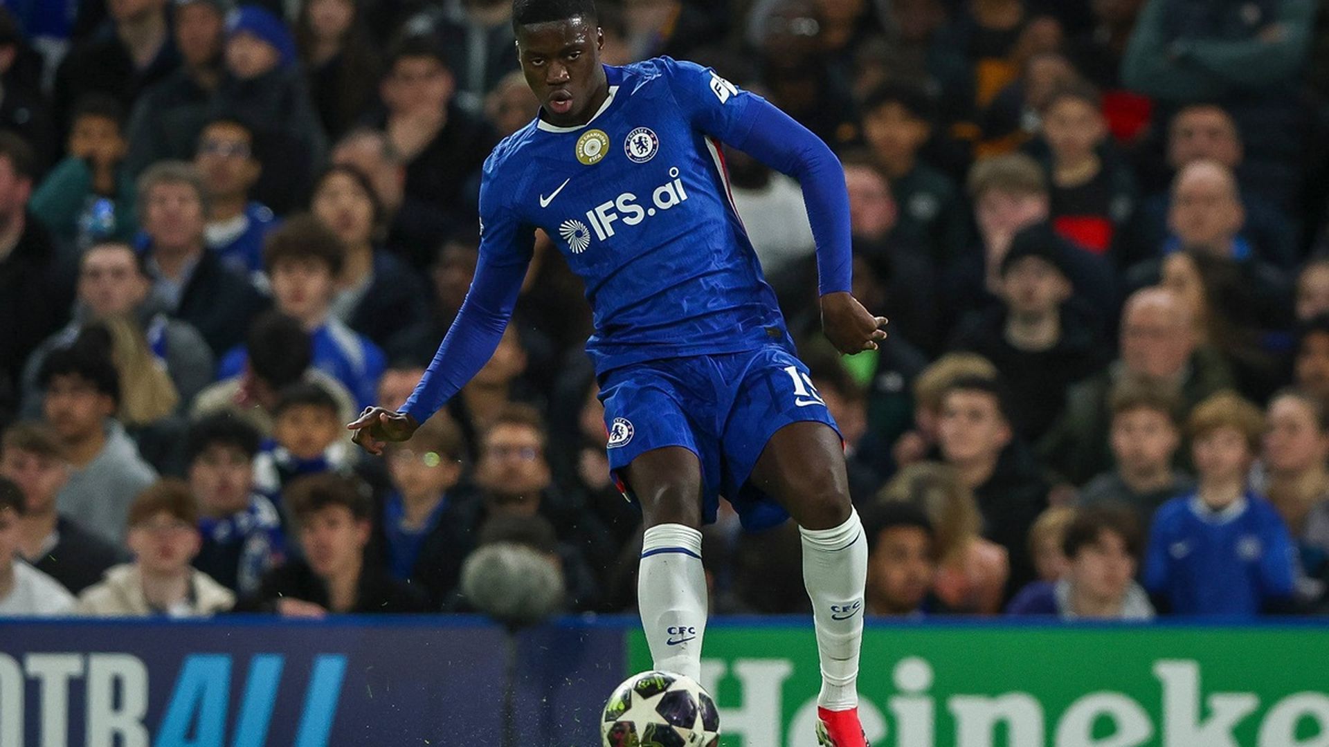 Mamadou Sarr en el Chelsea