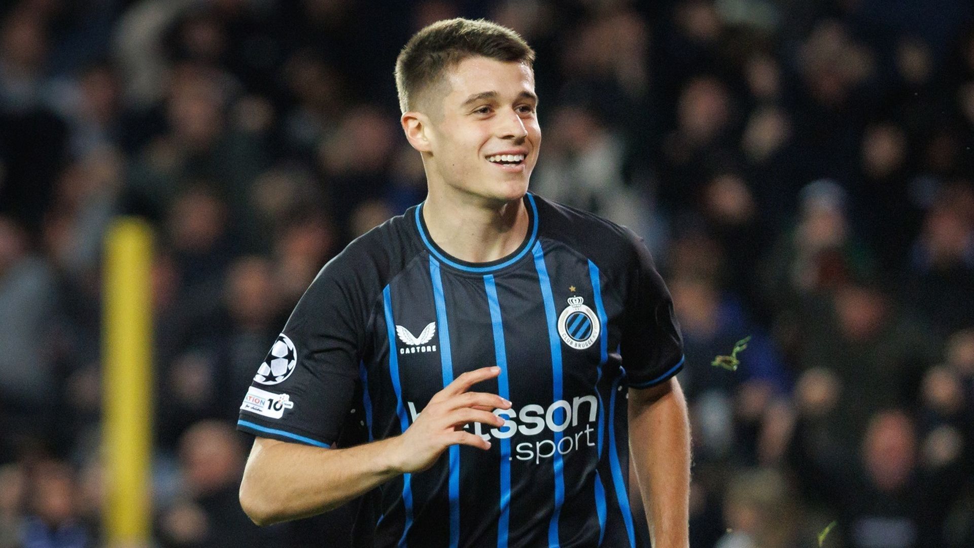 Nicolò Tresoldi, delantero del Brujas