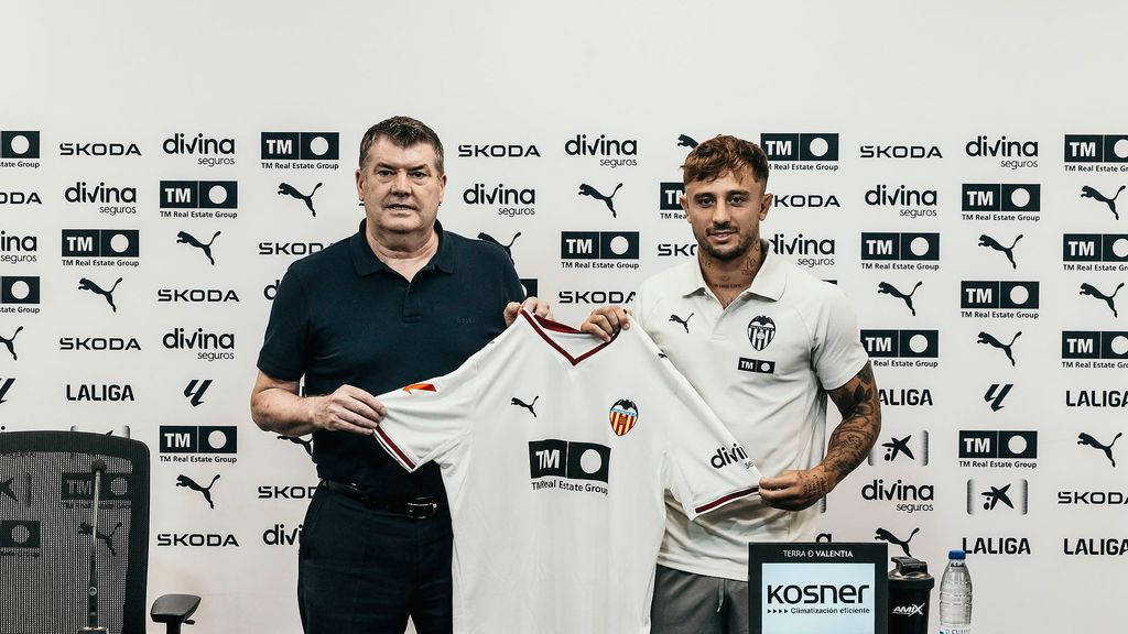 Pablo Maffeo, presentado en Valencia