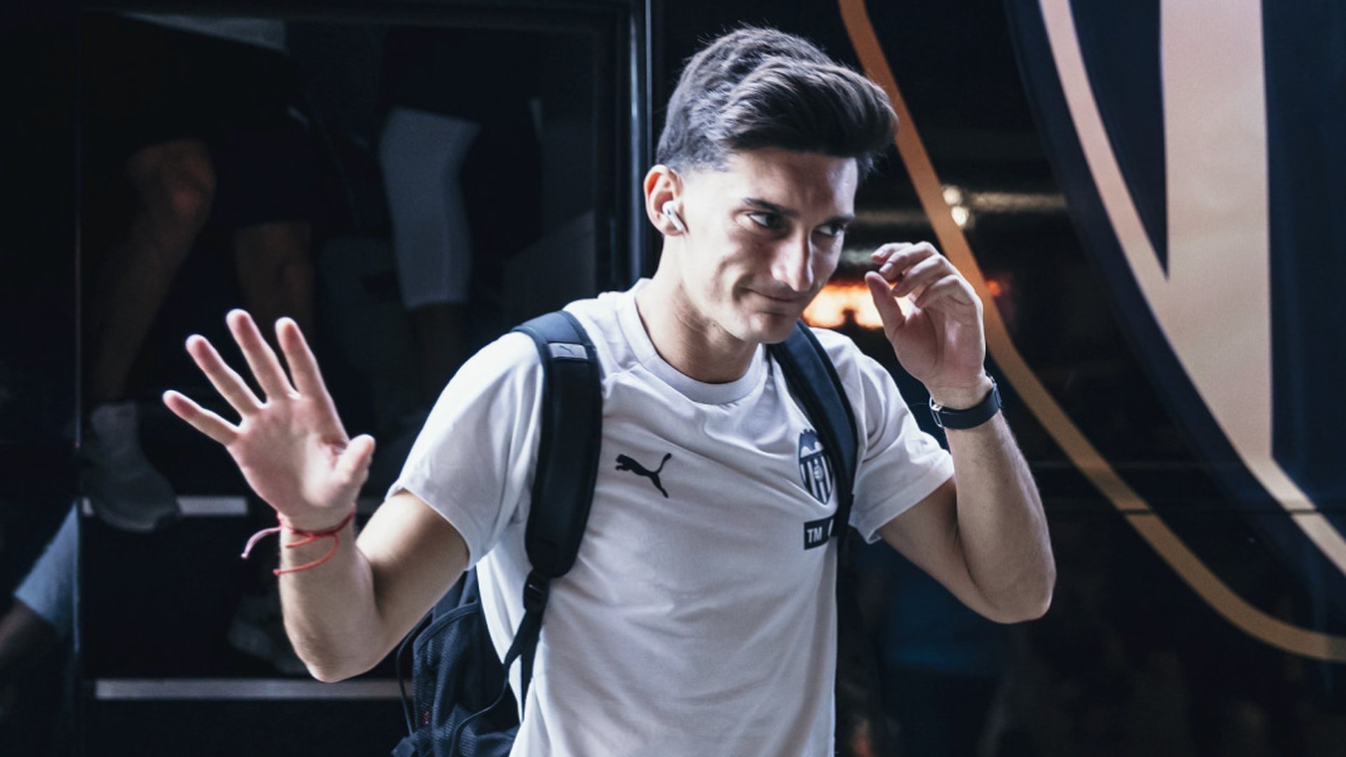 Pepelu llega a Mestalla y dice hola
