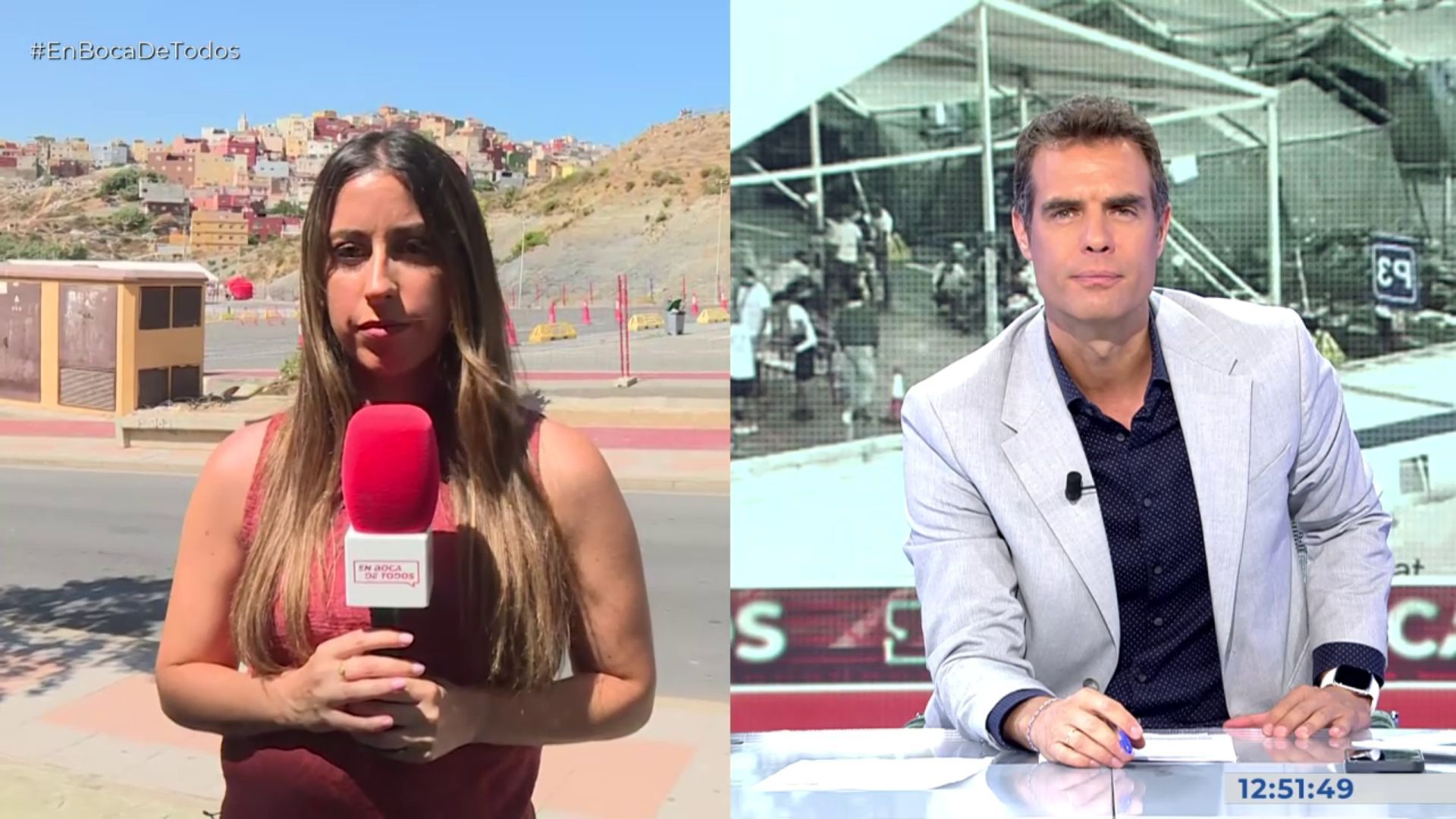 Así es el día a día de los migrantes en las carpas
