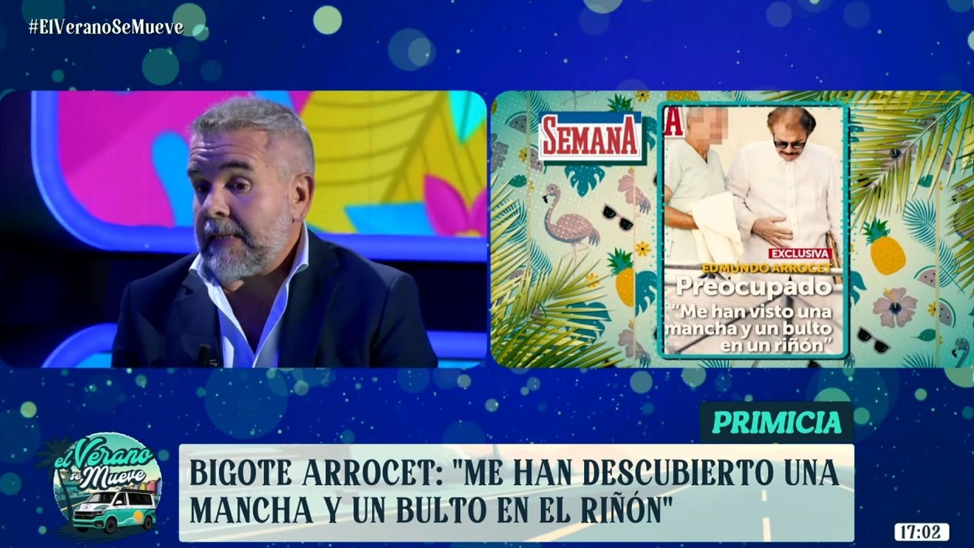 Bigote Arrocet, muy preocupado por su salud: "Le han visto un bulto y está a la espera de los resultados" Bigote Arrocet, muy preocupado por su salud: "Le han visto un bulto y está a la espera de los resultados"