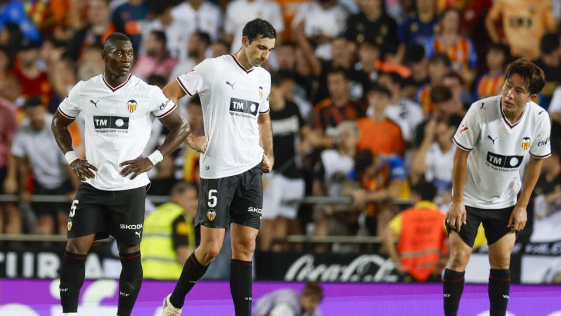 El Valencia CF, abatido ante el Real Betis