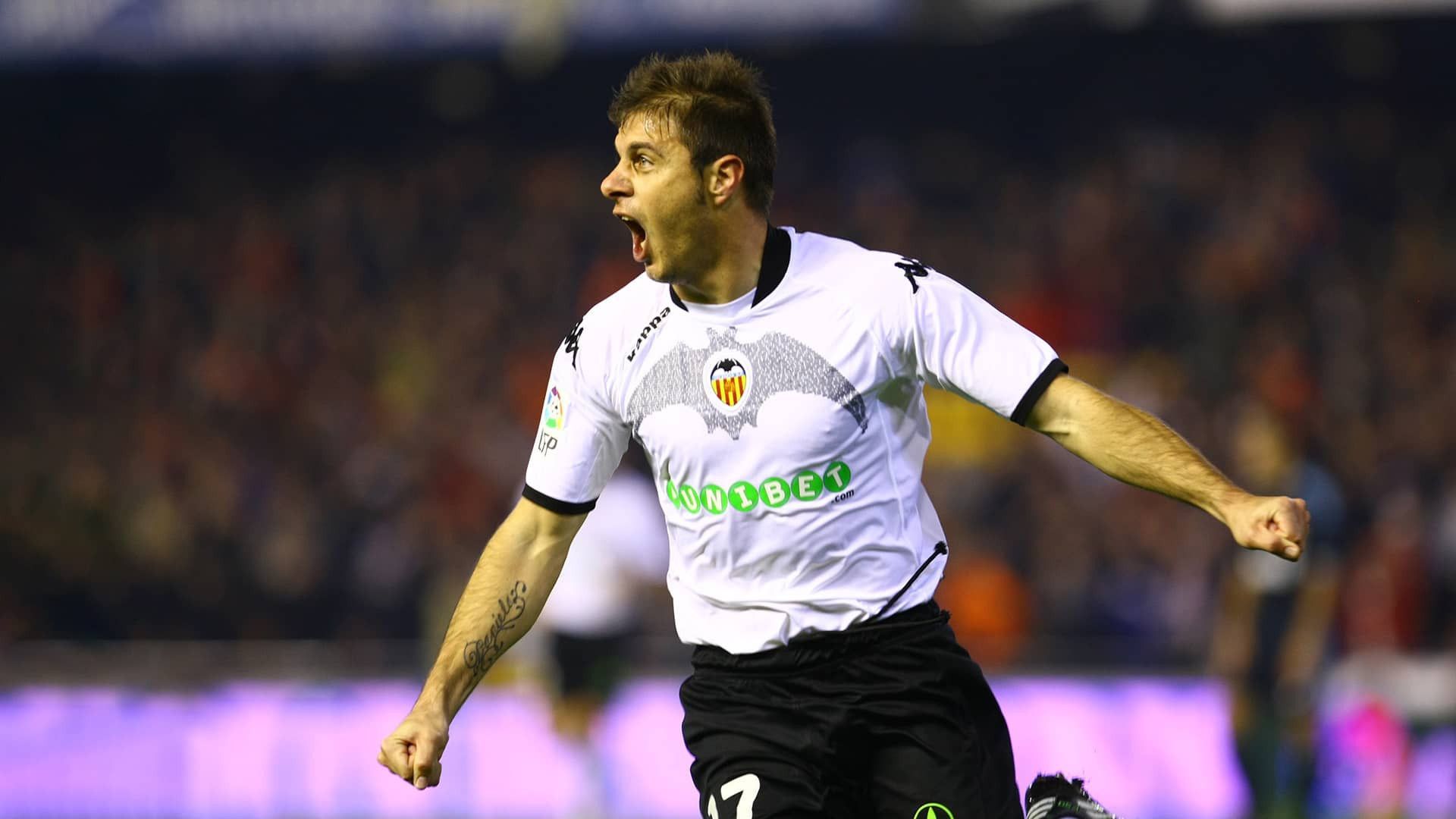 Joaquín en su etapa como valencianista
