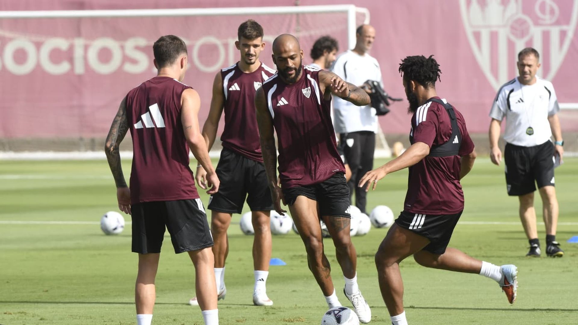 Marcao, en la sesión del martes