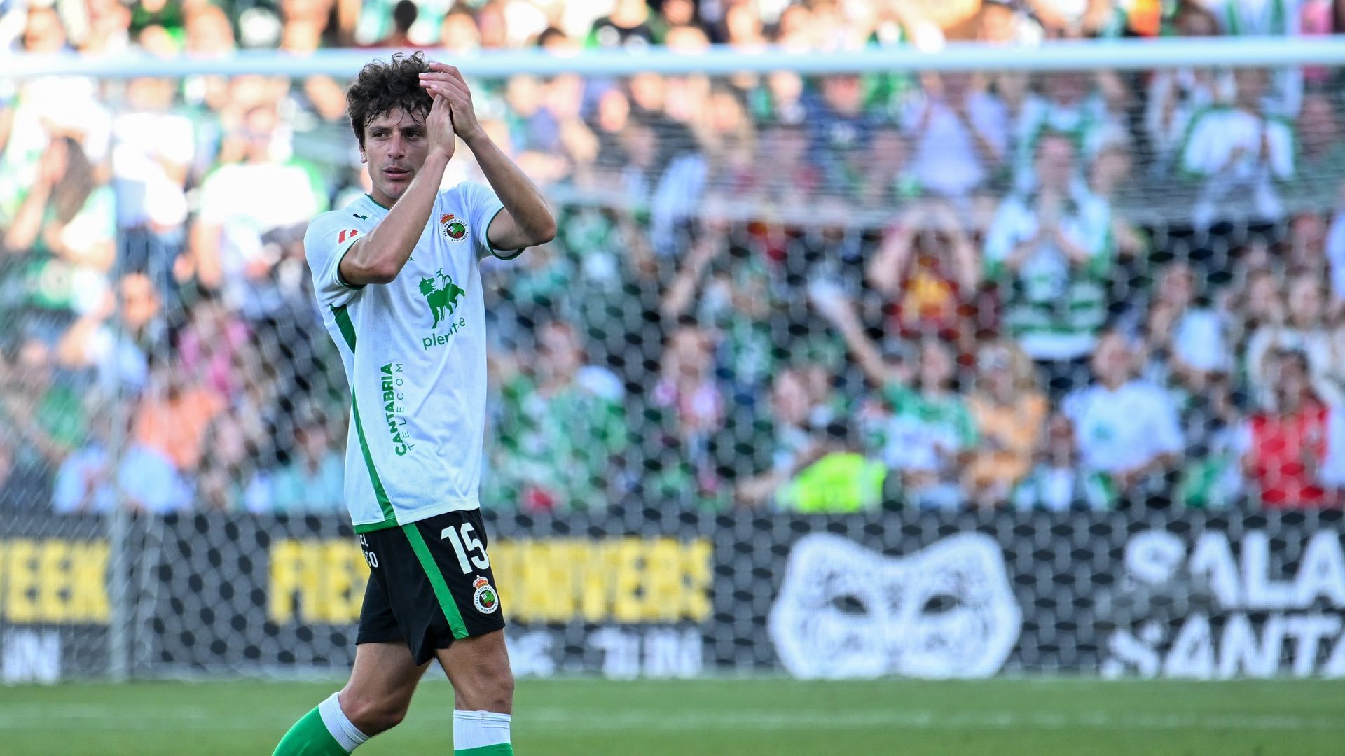 Marco Sangalli, durante un partido con el Racing.
