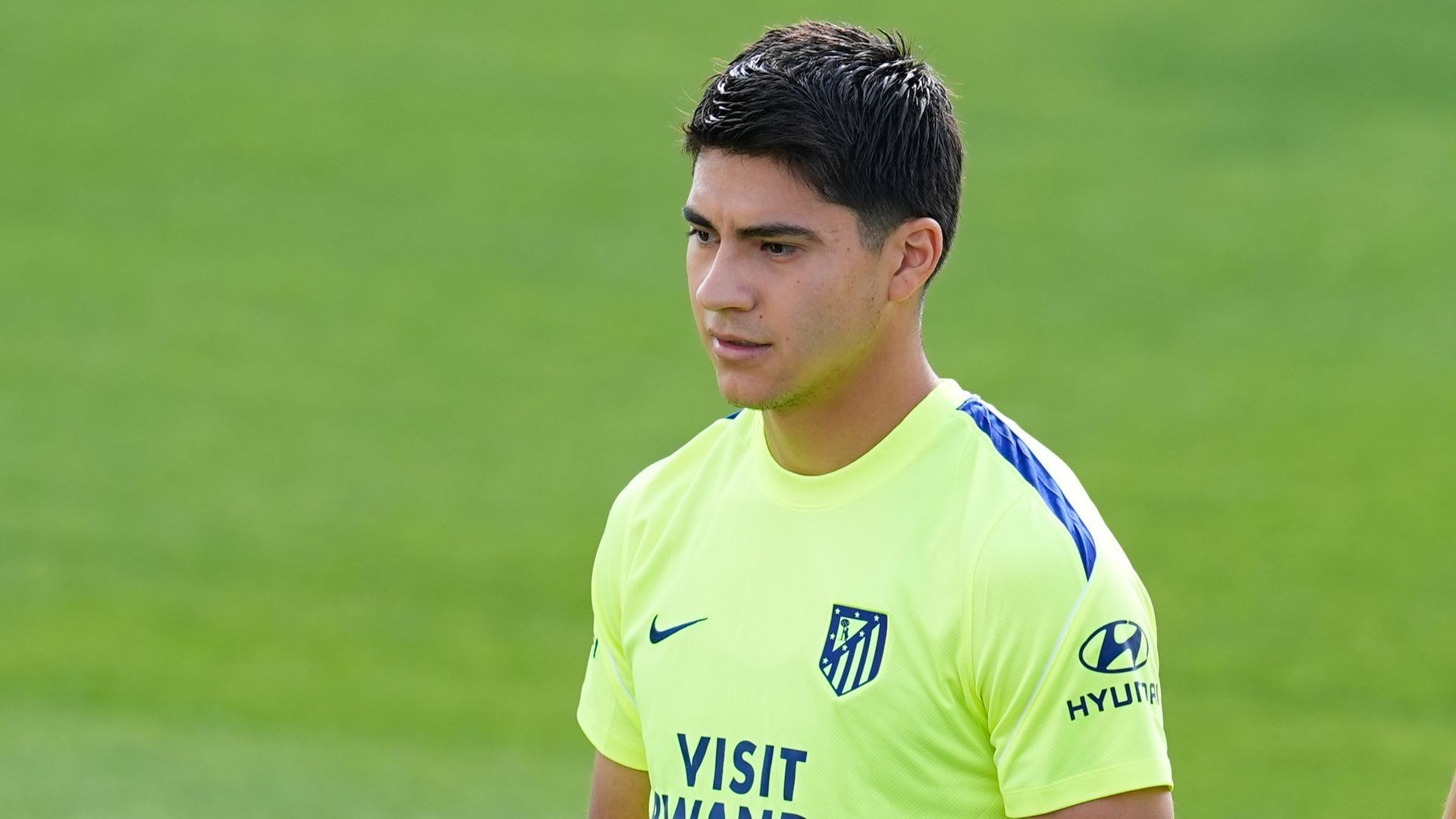 Obed Vargas entrena con el Atlético de Madrid Obed Vargas entrena con el Atlético de Madrid