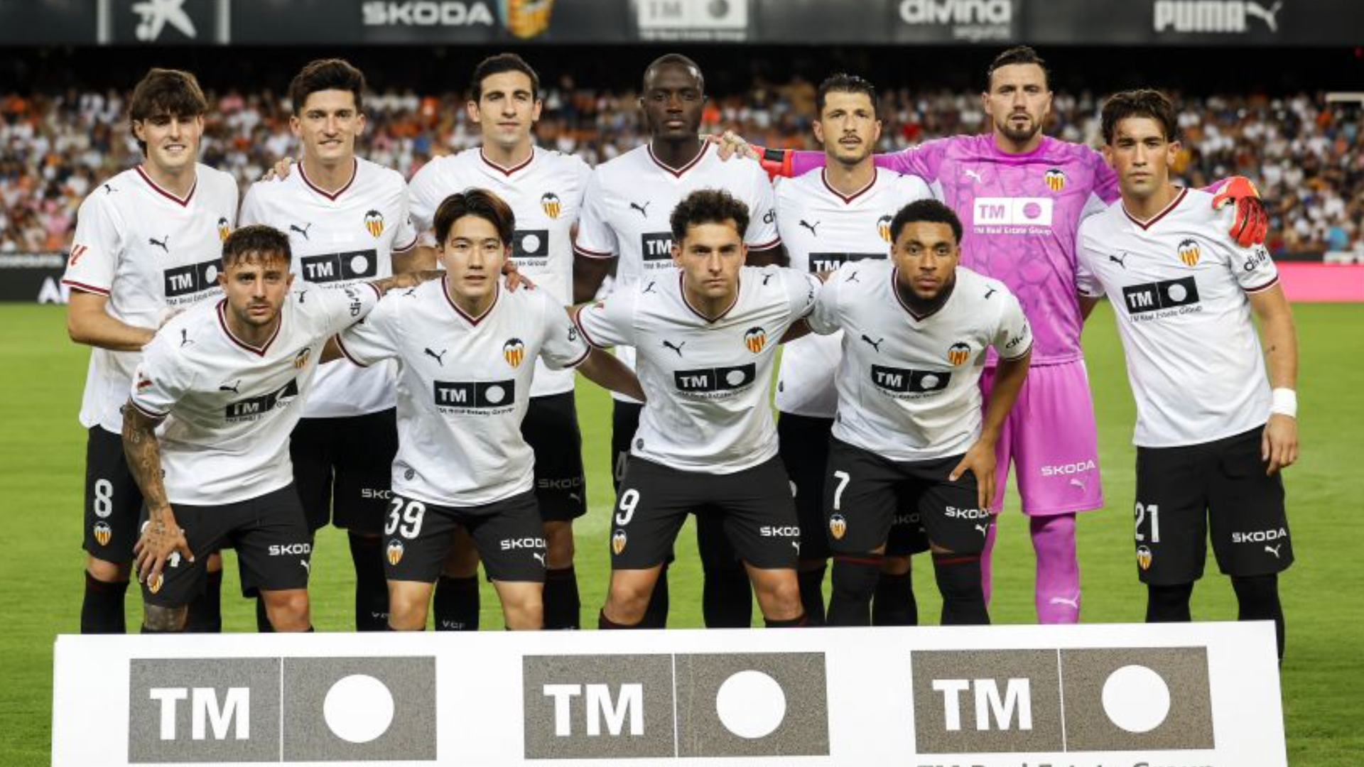 Once titular del Valencia CF ante el Betis en Mestalla Once titular del Valencia CF ante el Betis en Mestalla
