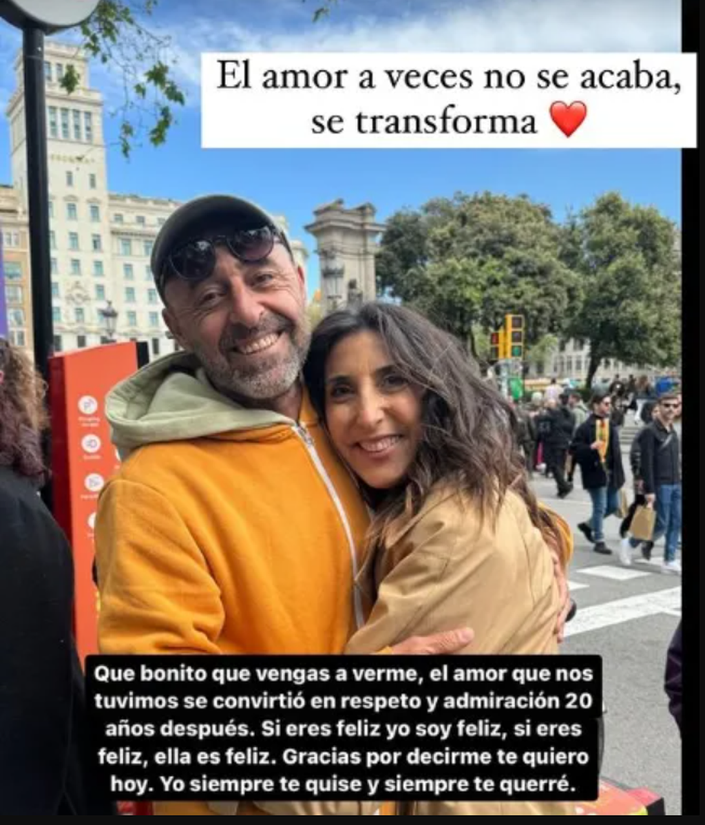 Paz Padilla y Albert Ferrer
