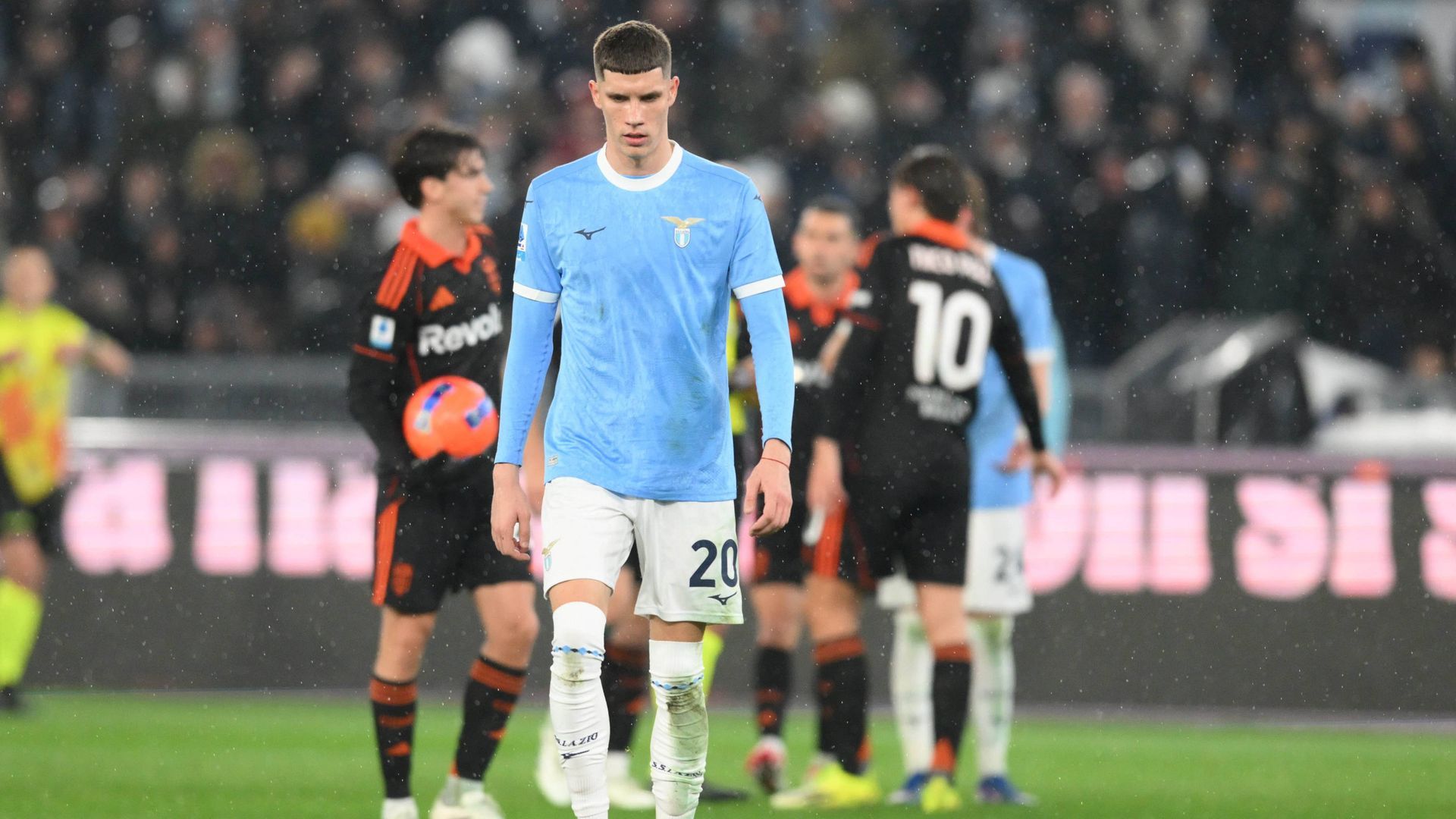 Petar Ratkov, con la Lazio