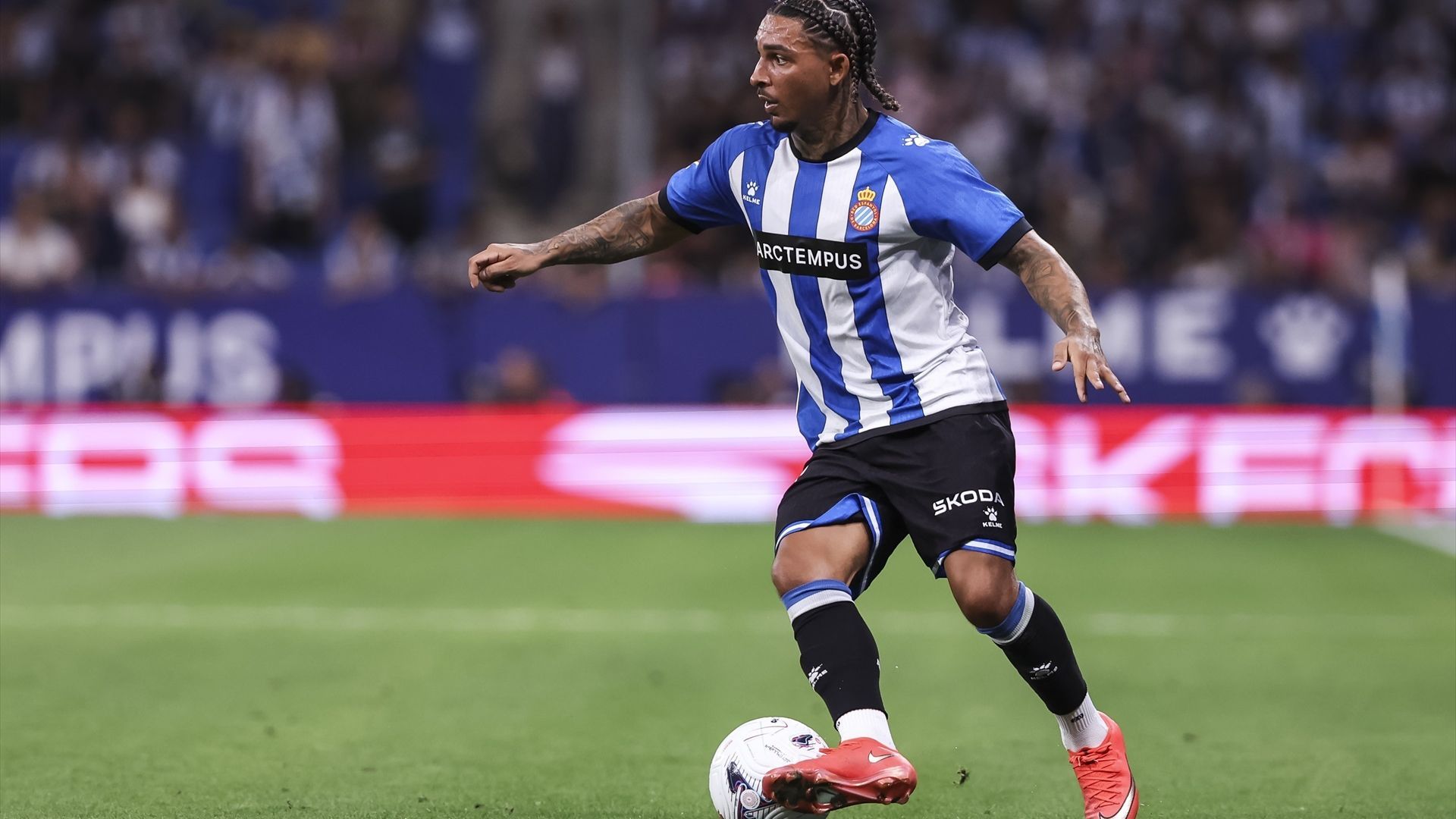 Tyrhys Dolan en el Espanyol - Real Madrid de la jornada 2