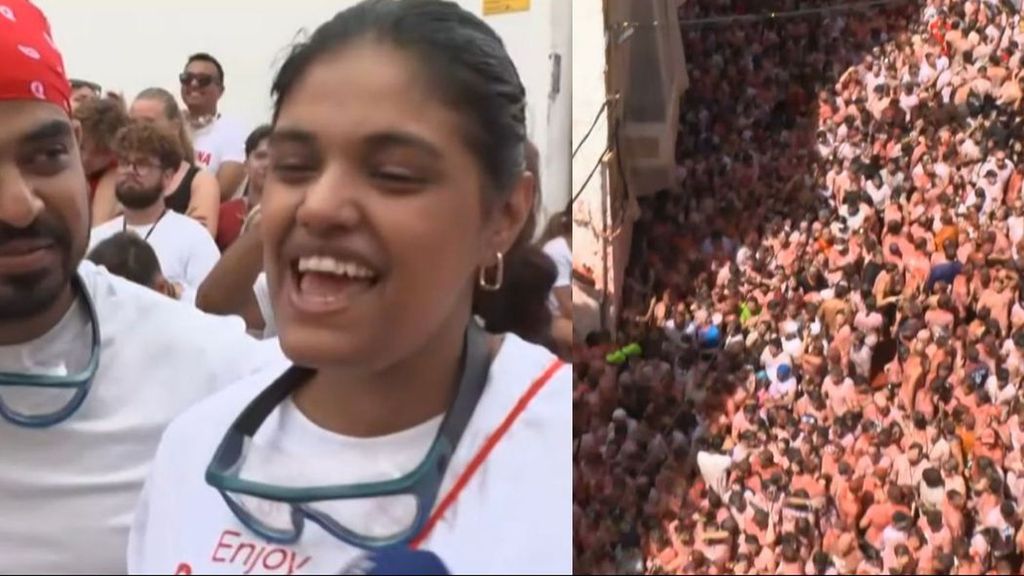El fenómeno indio de La Tomatina: 7.000 kilómetros para vivir en Buñol lo que vieron en Bollywood