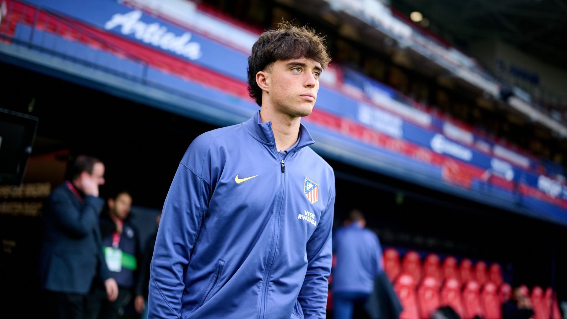 Javi Boñar, jugador del Atlético de Madrid