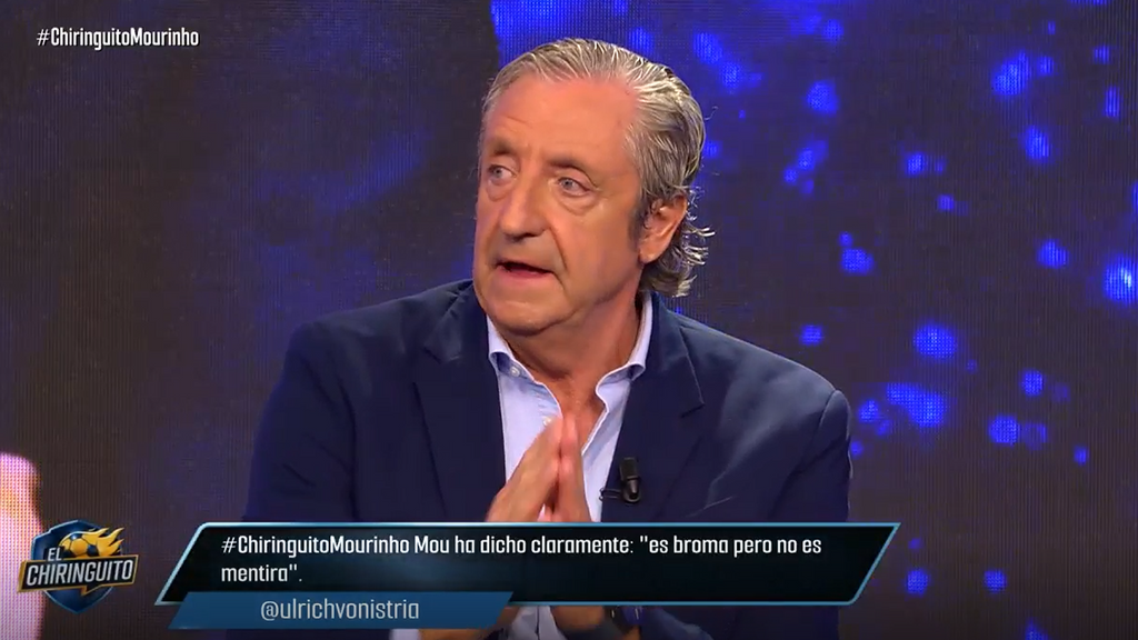 Josep Pedrerol pide al Bernabéu que se ponga en pie para ovacionar a Mourinho