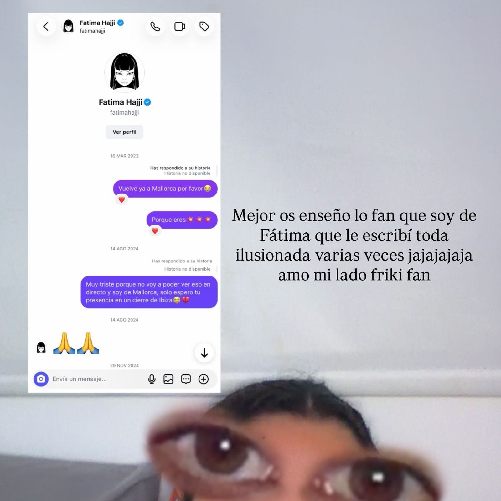 La conversación que demuestra que a Bayan le gusta ese género desde hace años