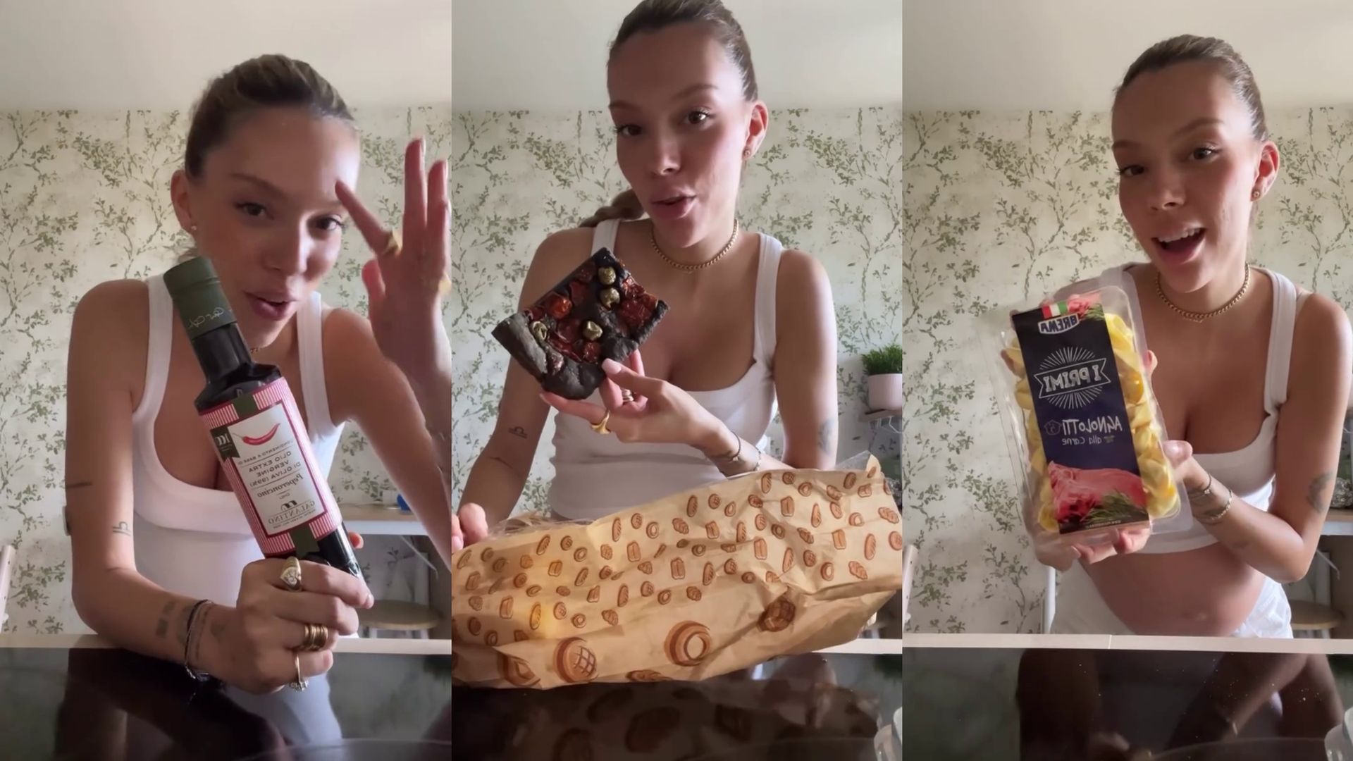La pasión de Alejandra Rubio por la comida italiana
