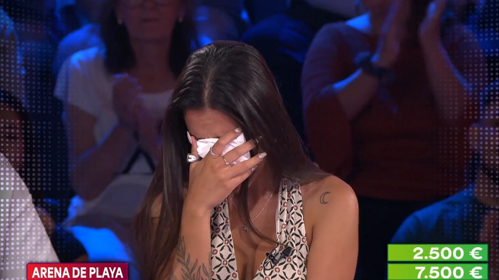 Zuleima rompe a llorar al comprobar sus opciones en '¡Allá tú!': ''Es duro''