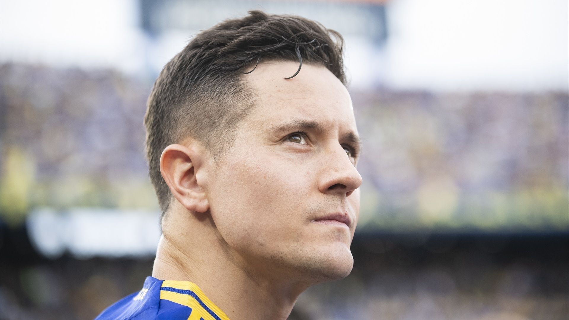 Ander Herrera durante un partido con Boca Juniors Ander Herrera durante un partido con Boca Juniors