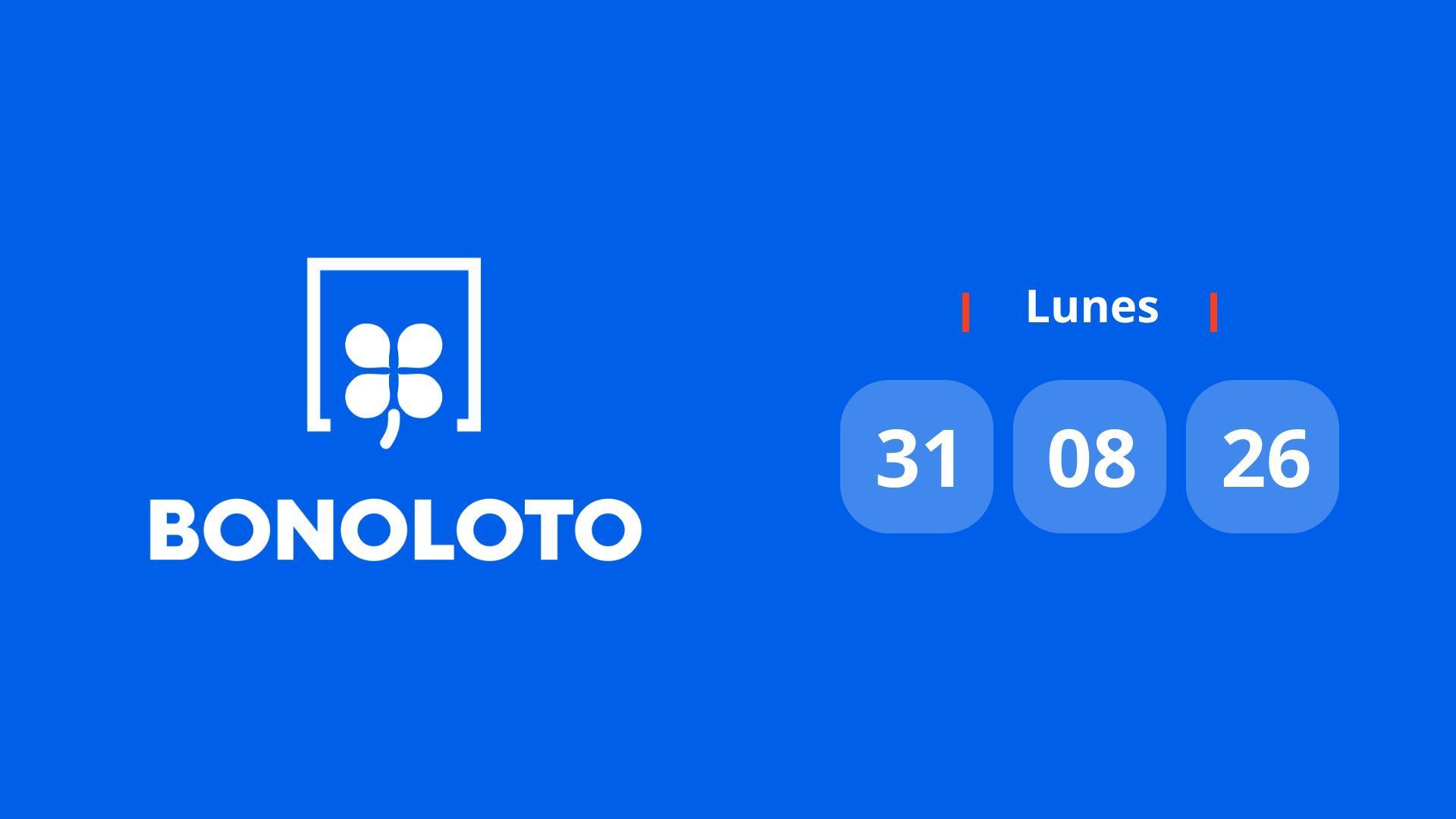 Comprobar Bonoloto: número premiado hoy lunes 31 de agosto de 2026 Comprobar Bonoloto: número premiado hoy lunes 31 de agosto de 2026