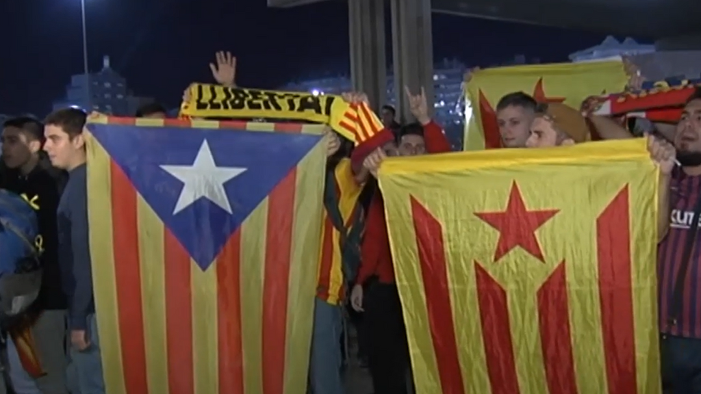 El Barça cancela el homenaje a sus ocho campeones del mundo en plena polémica por la retirada de esteladas en Elche