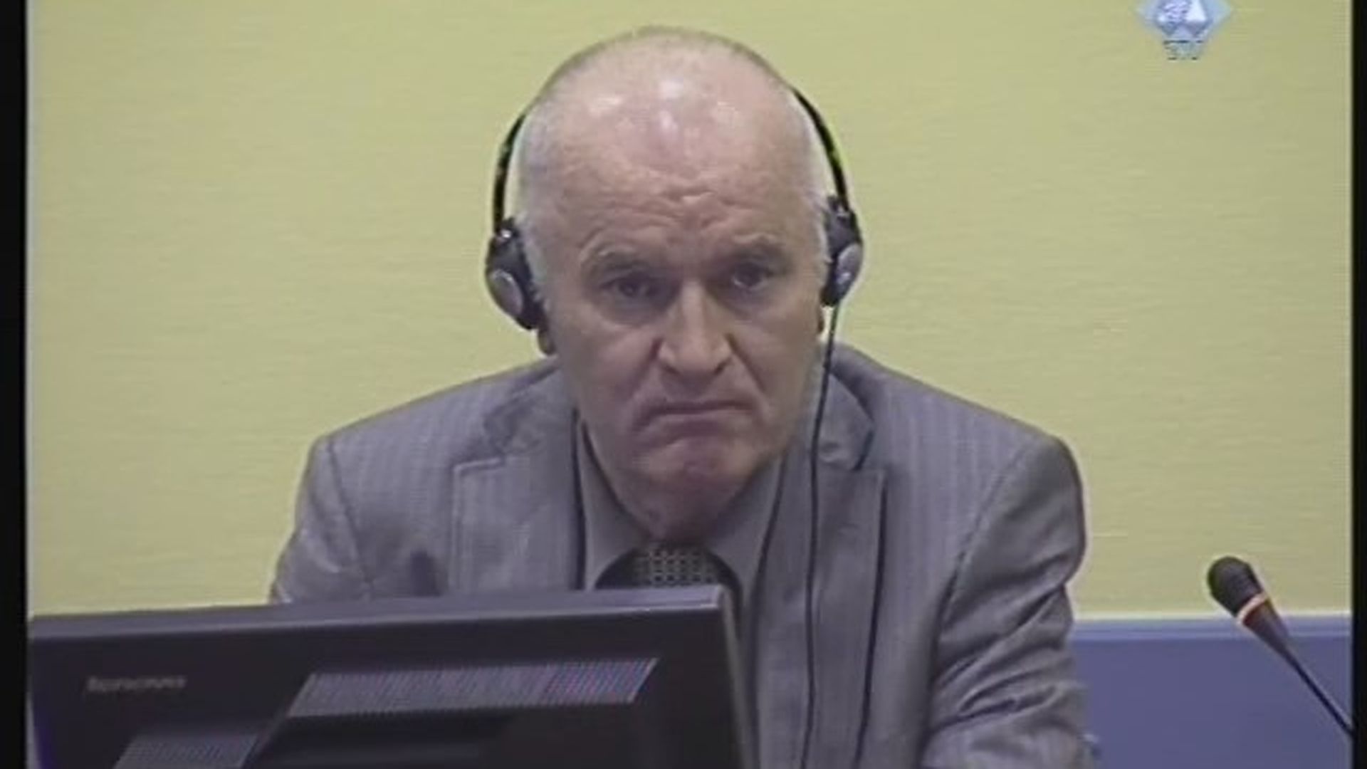 El excomandante serbobosnio Ratko Mladic El excomandante serbobosnio Ratko Mladic