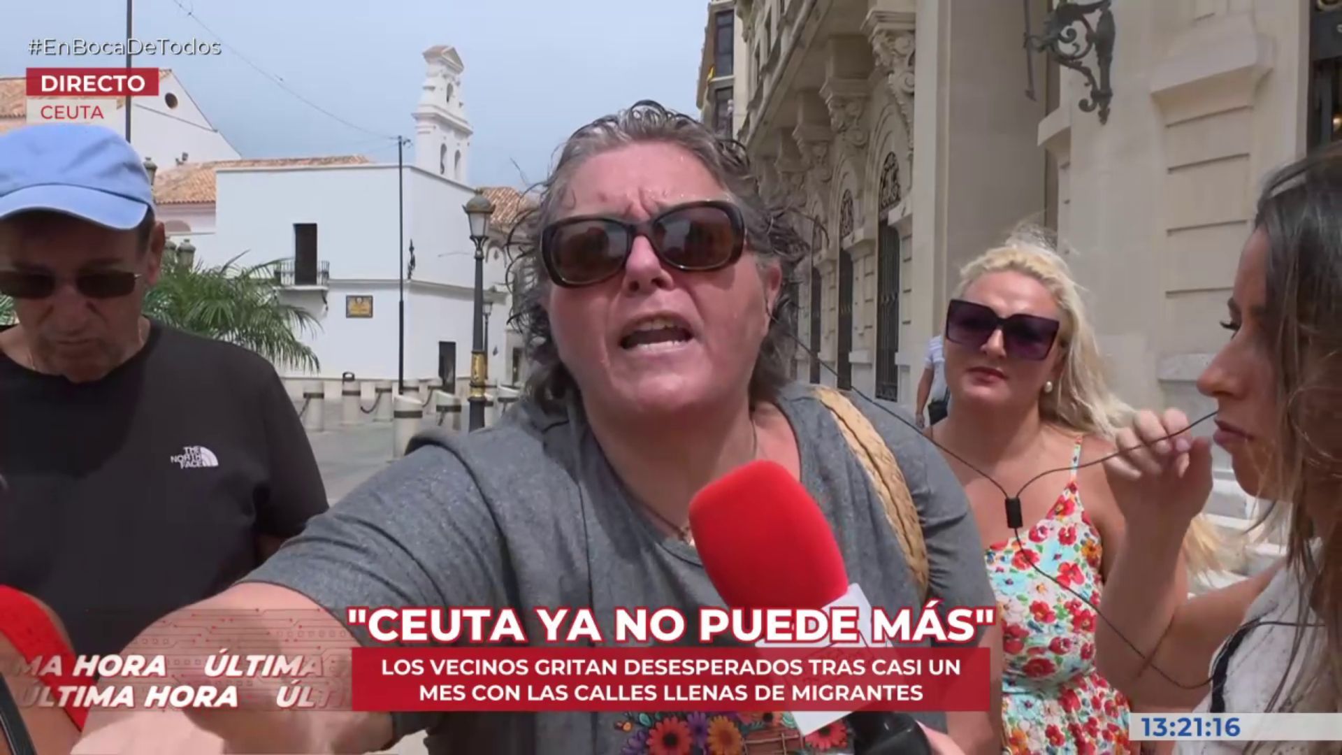 El grito desesperado de una vecina de Ceuta ante la crisis migratoria