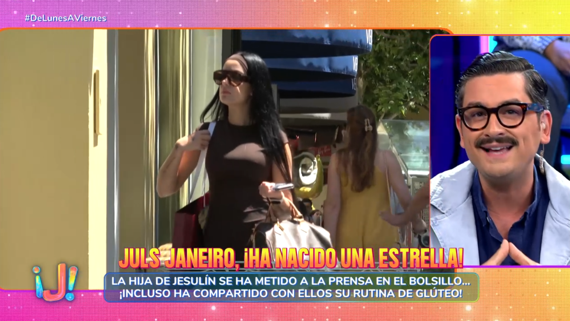 La petición de Sebastián Gallego a Juls Janeiro en '¡De lunes a viernes!' con 'recadito' incluido: "Lo hice con todo mi cariño" La petición de Sebastián Gallego a Juls Janeiro en '¡De lunes a viernes!' con 'recadito' incluido: "Lo hice con todo mi cariño"