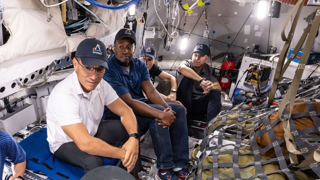 Los astronautas Frank Rubio, Andre Douglas, Luca Parmitano y Randy Bresnik protagonizarán la misión Artemis III