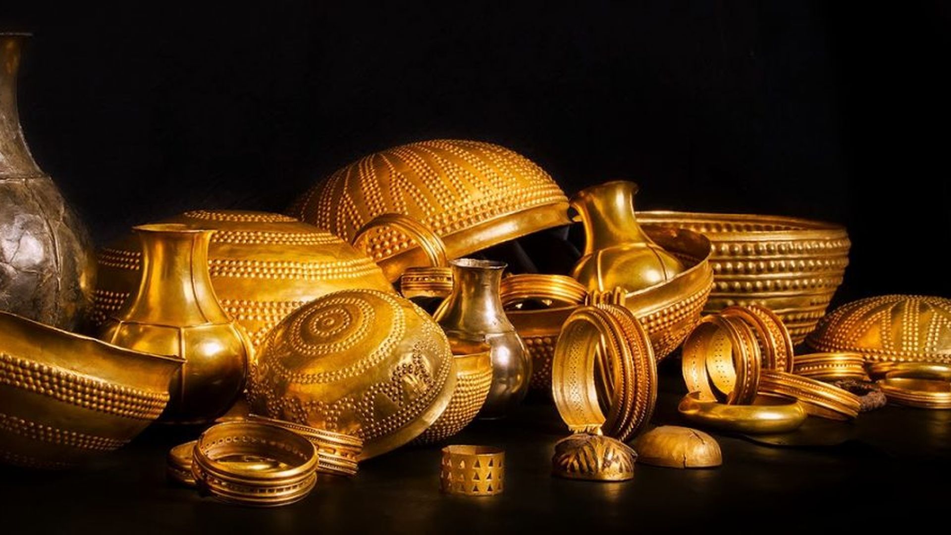 Tesoro de Villena, con piezas de oro Tesoro de Villena, con piezas de oro