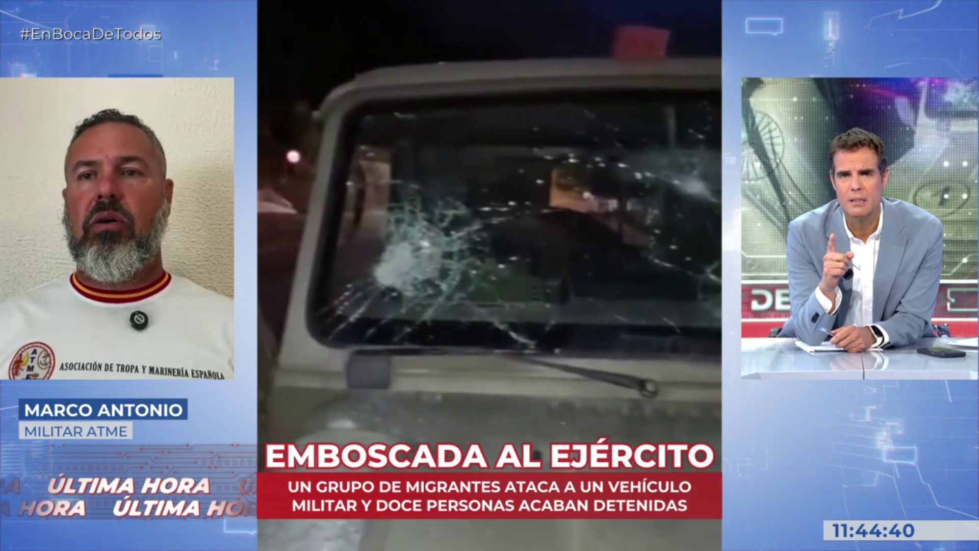 Un militar de ATME exige a Defensa soluciones ante la indefensión del Ejército tras la emboscada en Ceuta