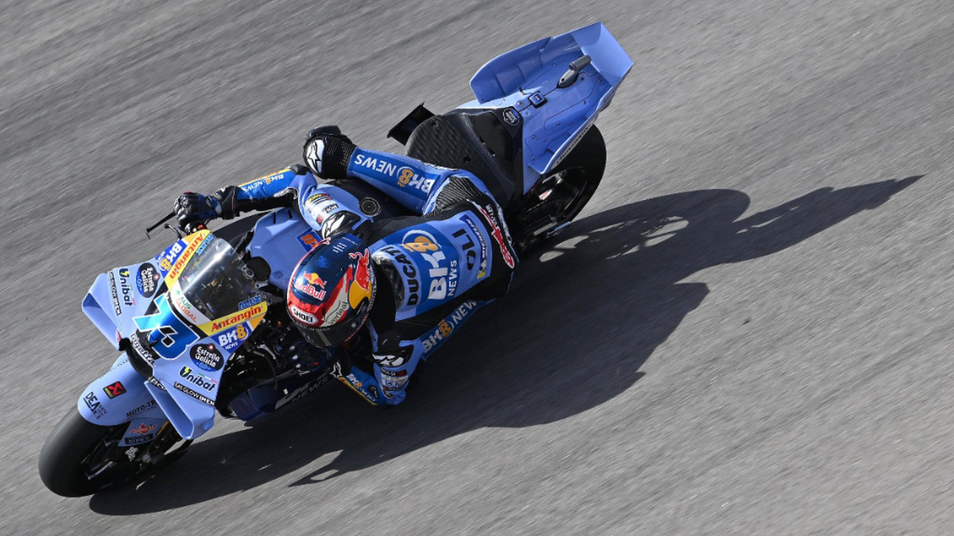 Álex Márquez, en Aragón