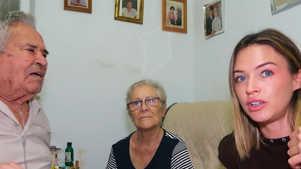 Almudena habla con sus abuelos sobre el amor y revela cómo le gustaría que fuese su boda