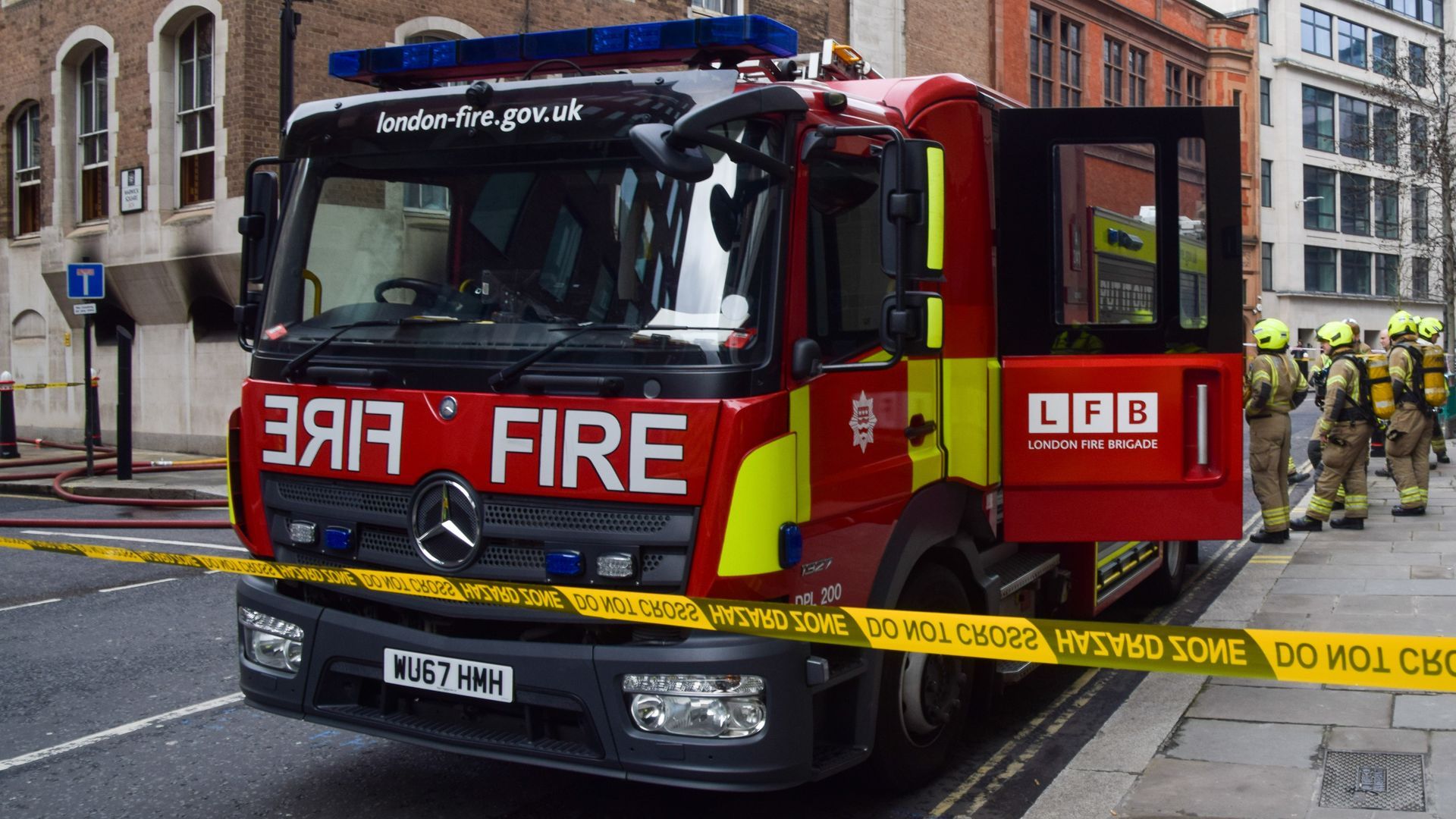 Bomberos de Londres