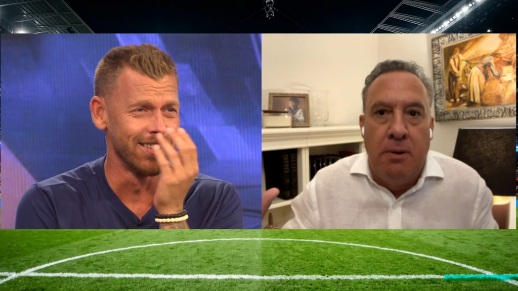 Edu Velasco y Jota Jordi discuten en El Chiringuito