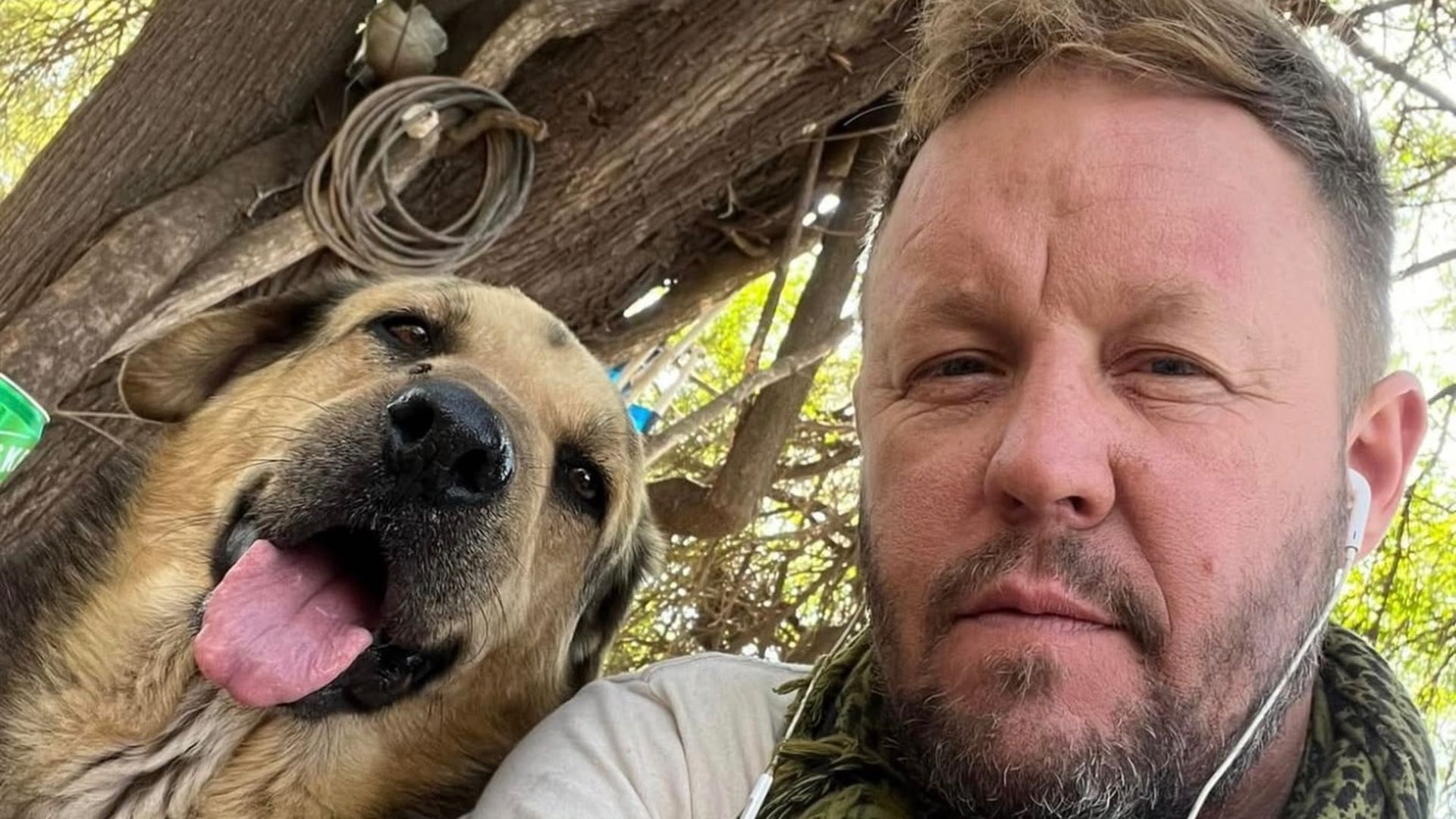 Eduardo llevaba más de 20 años rescatando animales abandonados