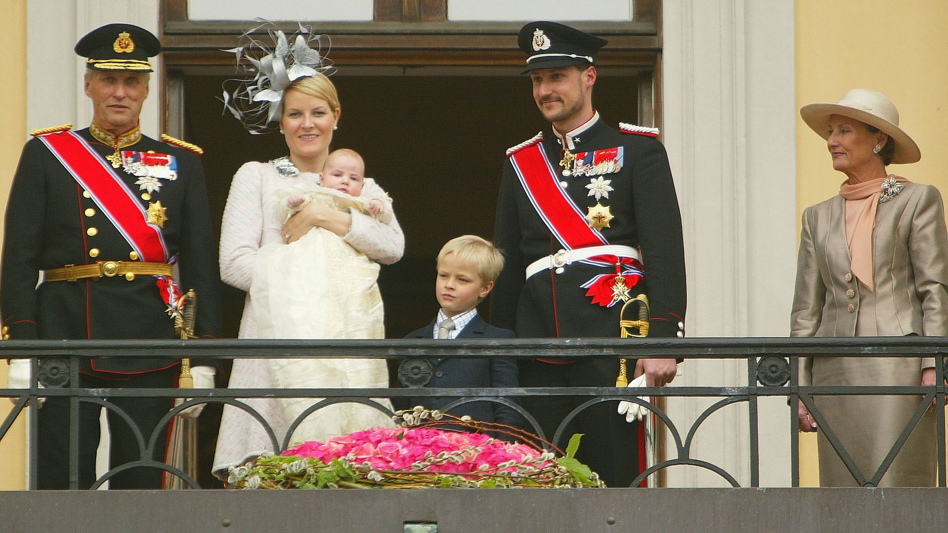 El bautizo de Ingrid de Noruega