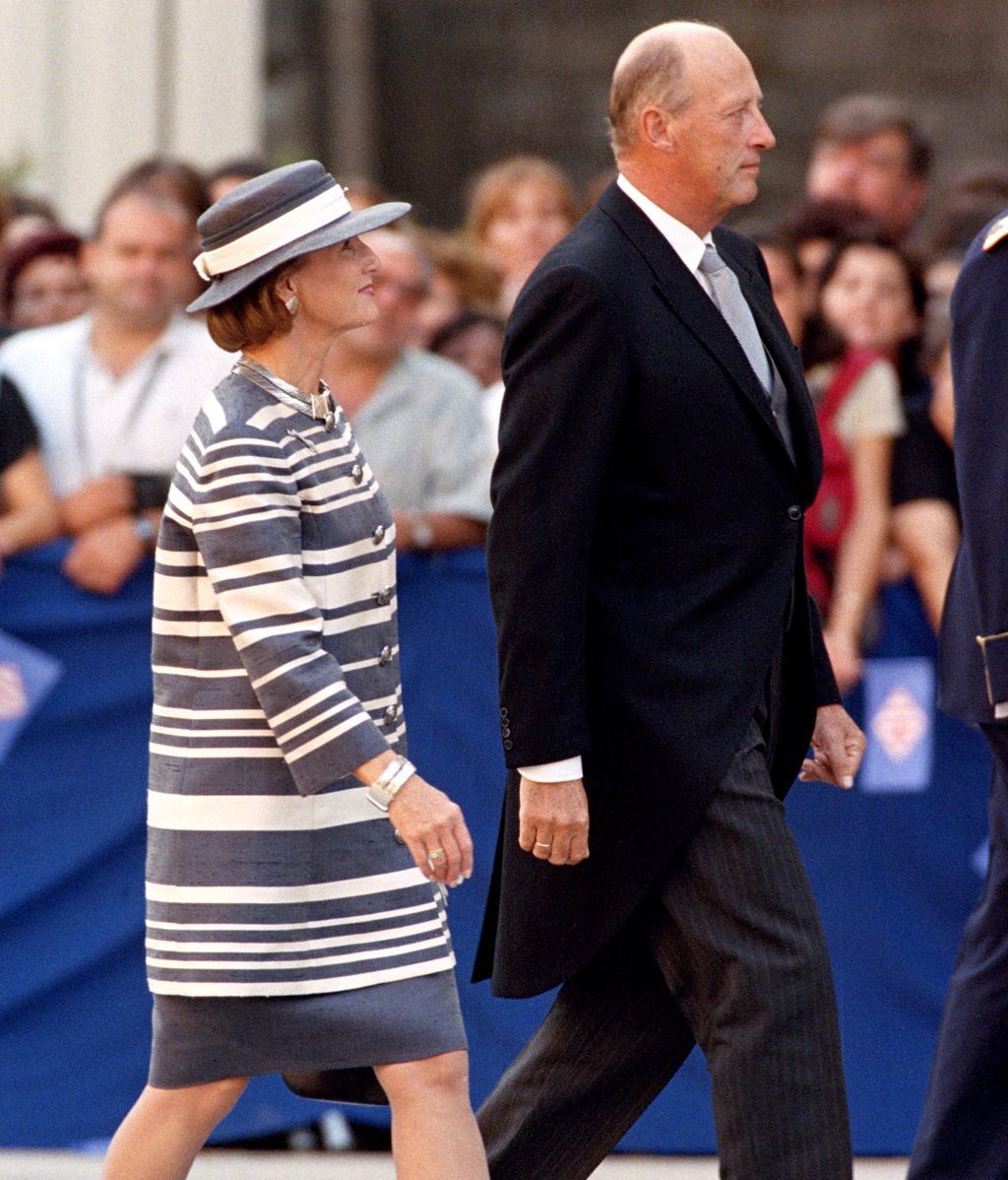 En la boda de la infanta Cristina