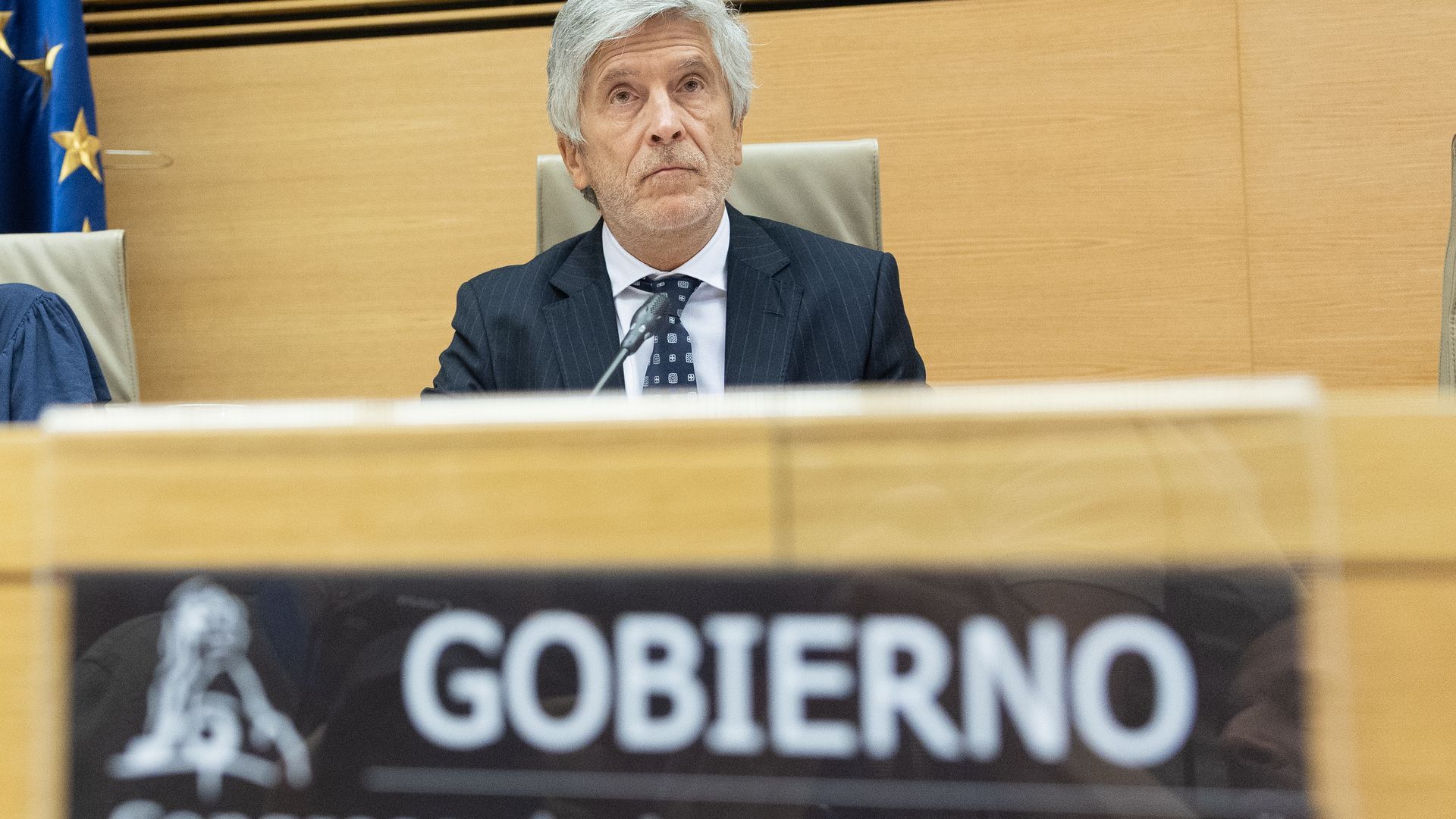 Fernando Grande-Marlaska pide el cese de la violencia en Ceuta y defiende el retorno de migrantes que “no cumplan las condiciones para quedarse” Fernando Grande-Marlaska pide el cese de la violencia en Ceuta y defiende el retorno de migrantes que “no cumplan las condiciones para quedarse”