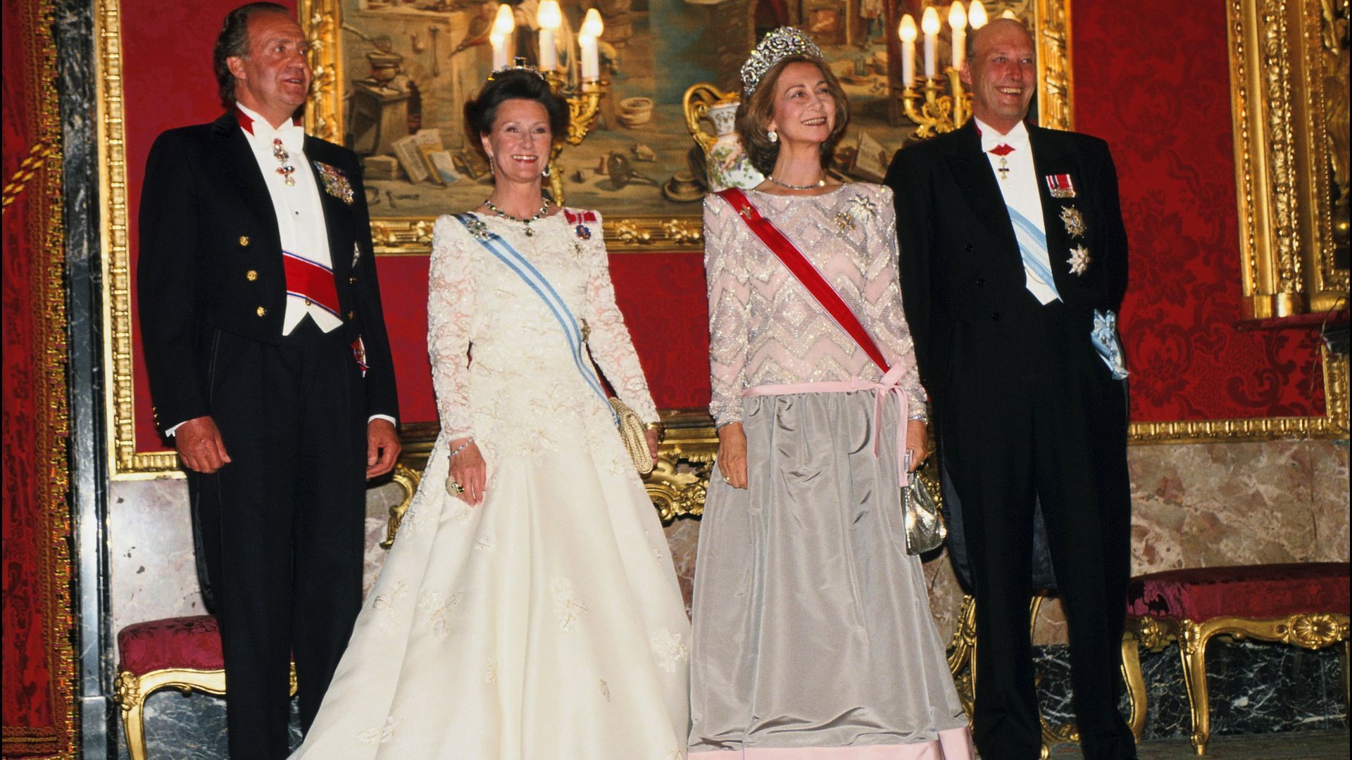 Harald y Sonia de Noruega