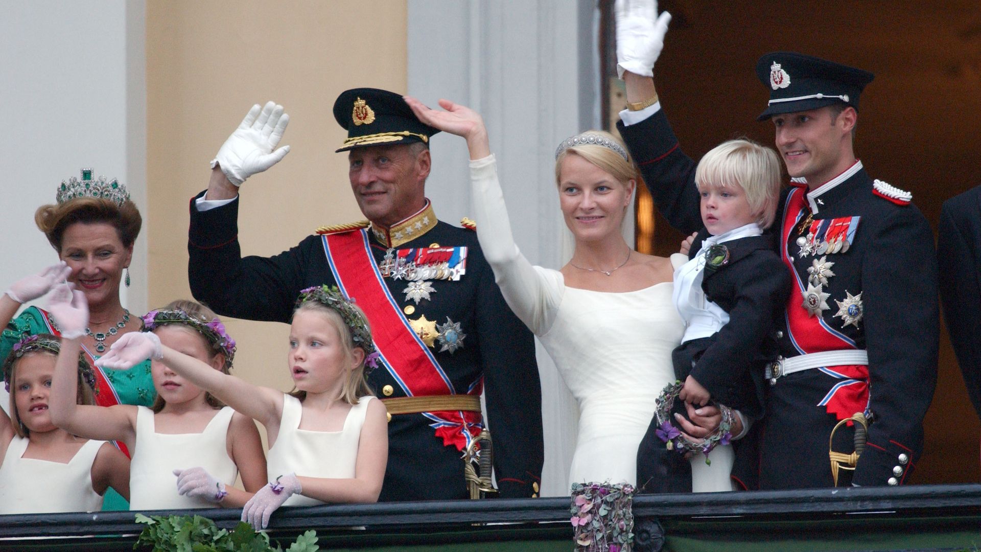 Harald y Sonia de Noruega