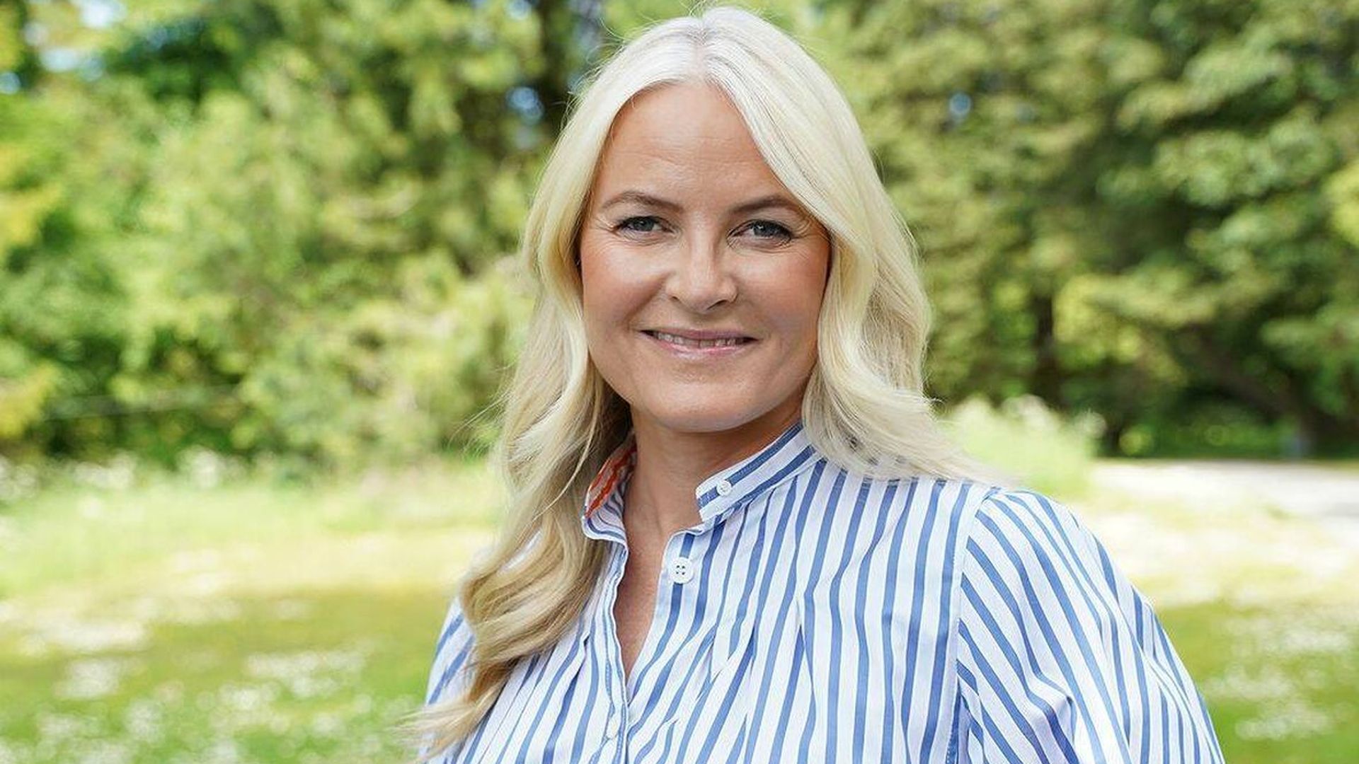 Mette Marit en un retrato oficial Mette Marit en un retrato oficial
