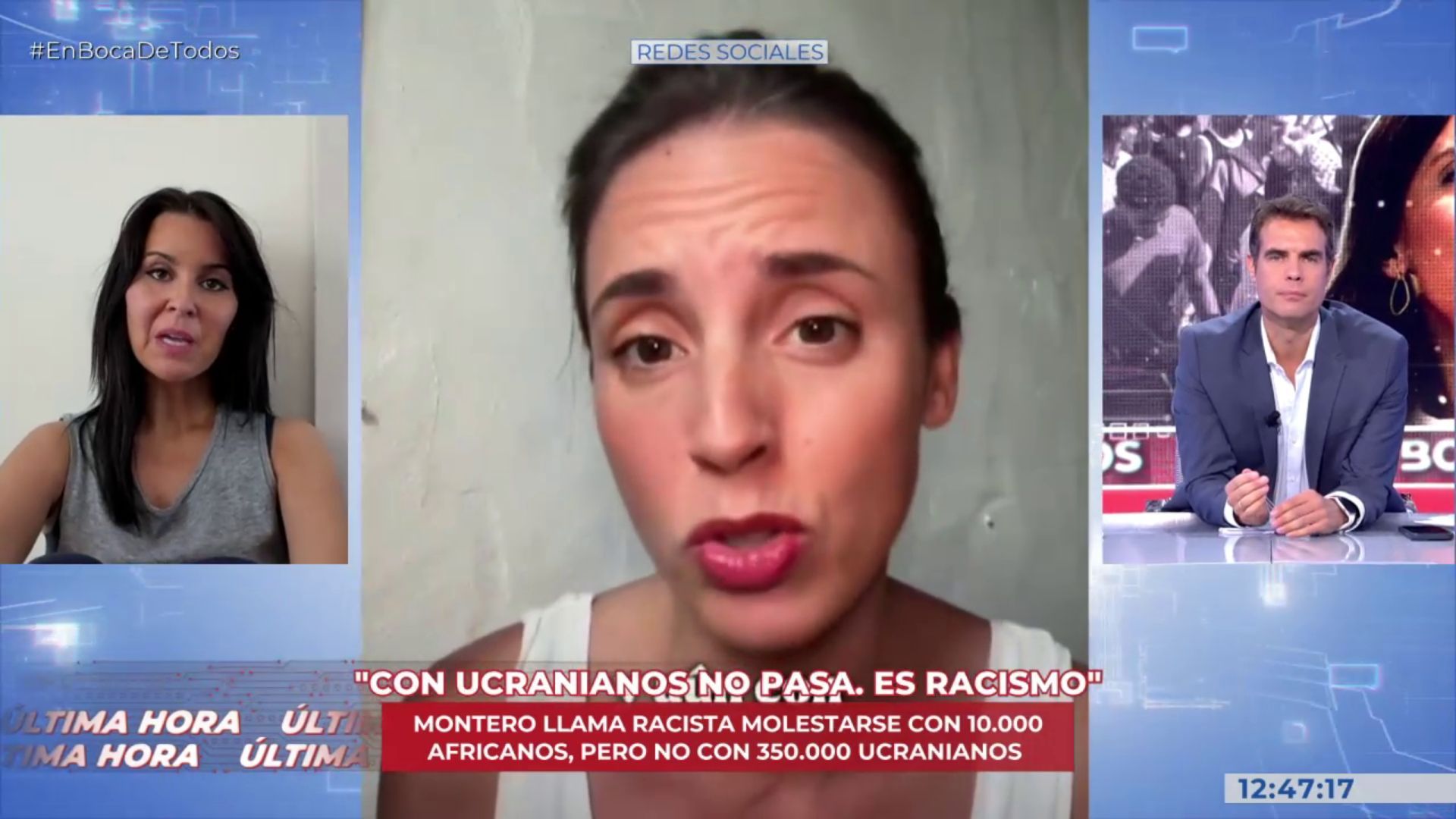 Pilar Losantos carga contra Irene Montero por comparar la crisis de Ceuta con Ucrania