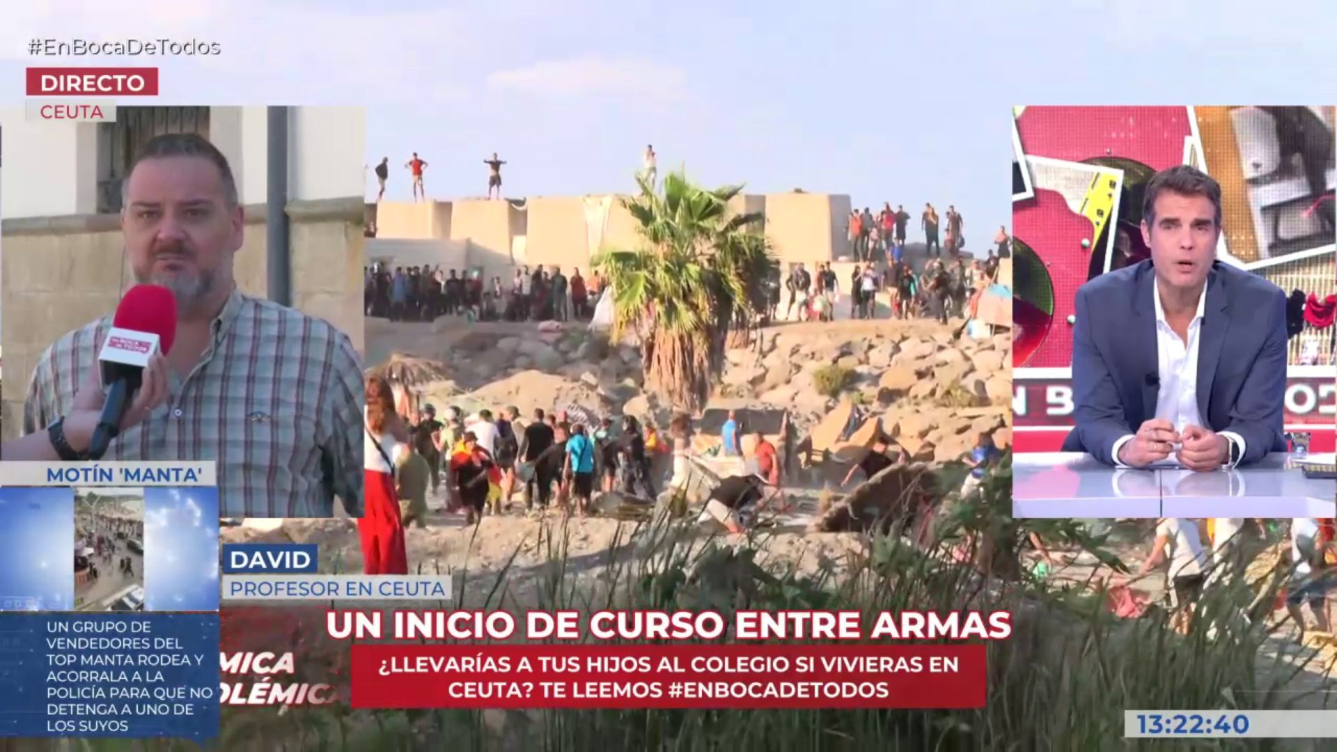Profesores y padres de Ceuta rechazan que se militaricen los colegios