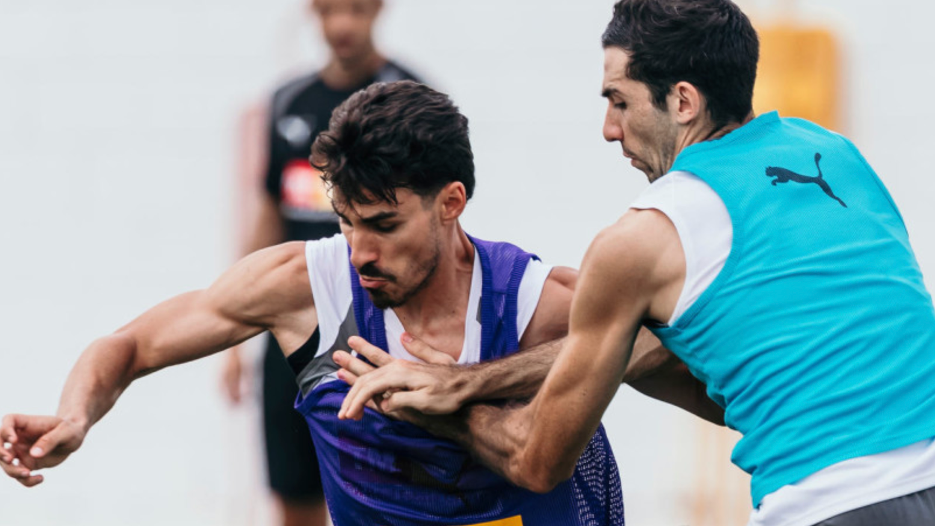 André Almeida entrenando en Paterna