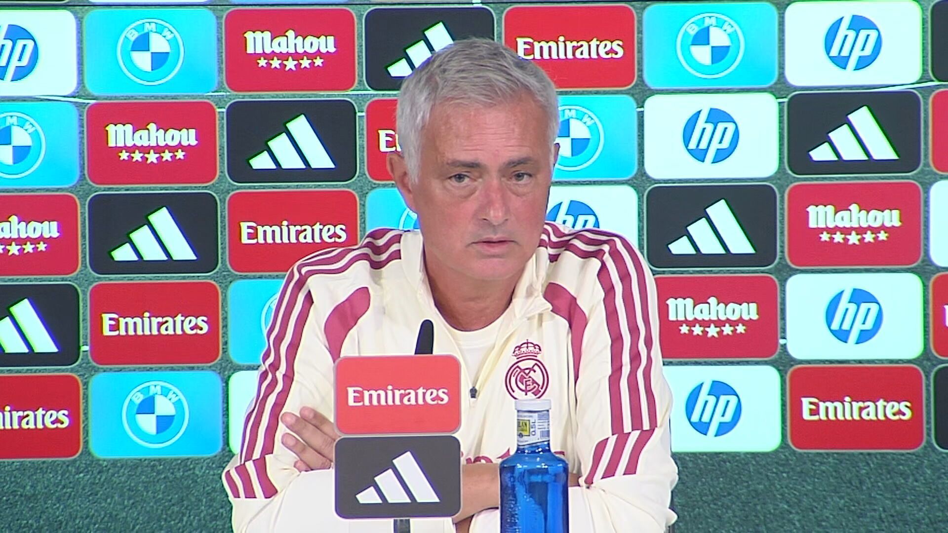 José Mourinho, en sala de prensa